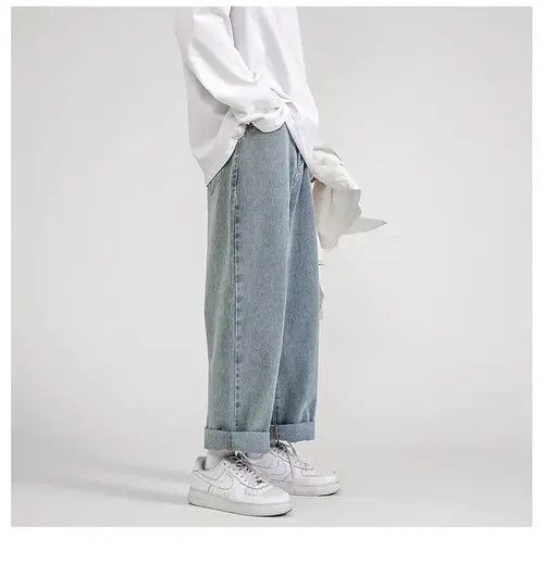 Japanese Brand Baggy Jeans Size US 34 / EU 50 - 5 Thumbnail