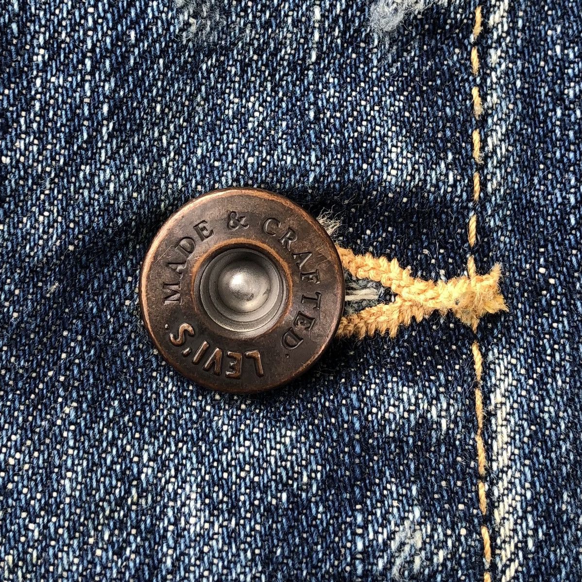 Levi's Made & Crafted Levis Made & Crafted Type IV Trucker Boro Made In Japan 🇯🇵 Size US M / EU 48-50 / 2 - 21 Thumbnail