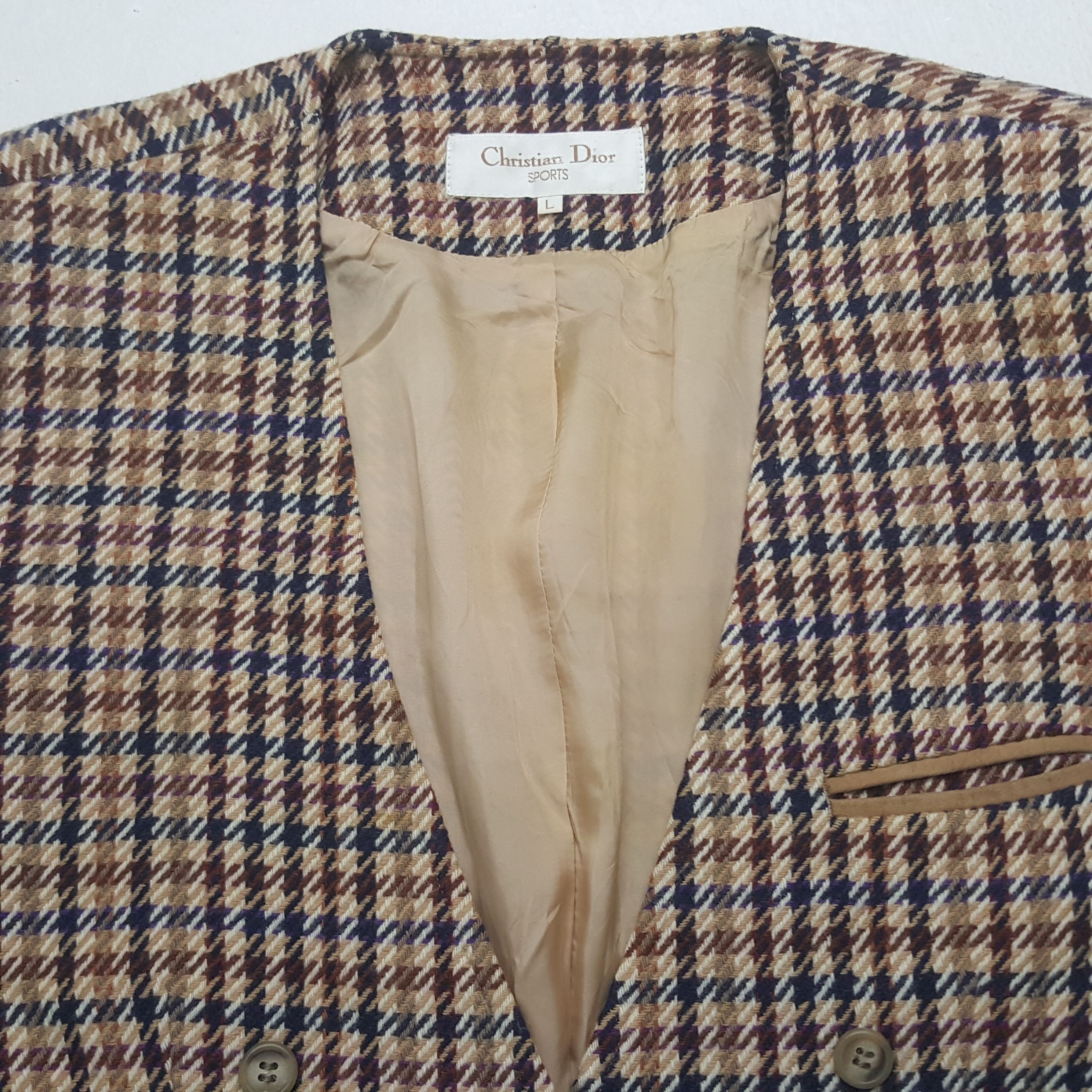 Christian Dior Monsieur Vintage Christian Dior Sports Designer Blazer Jacket RR20 Size US M / EU 48-50 / 2 - 4 Thumbnail