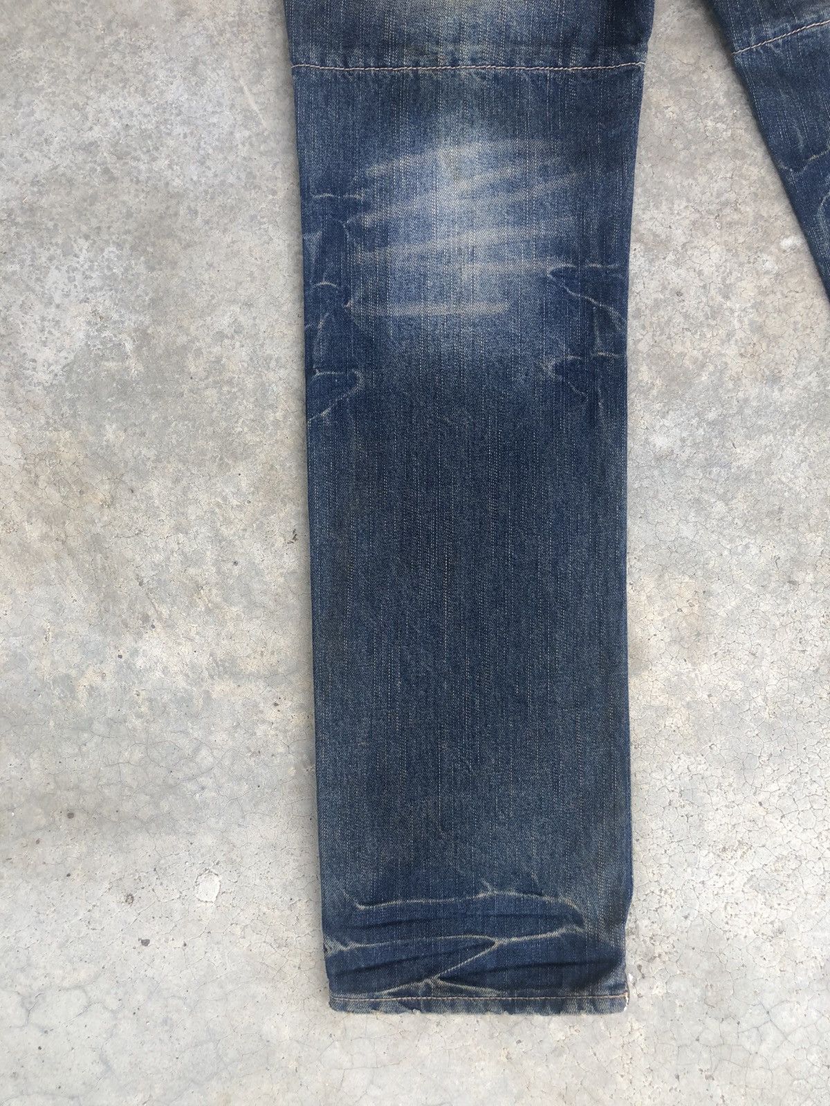 PPFM PPFM Double Waist Distressed Jeans Size US 32 / EU 48 - 11 Thumbnail