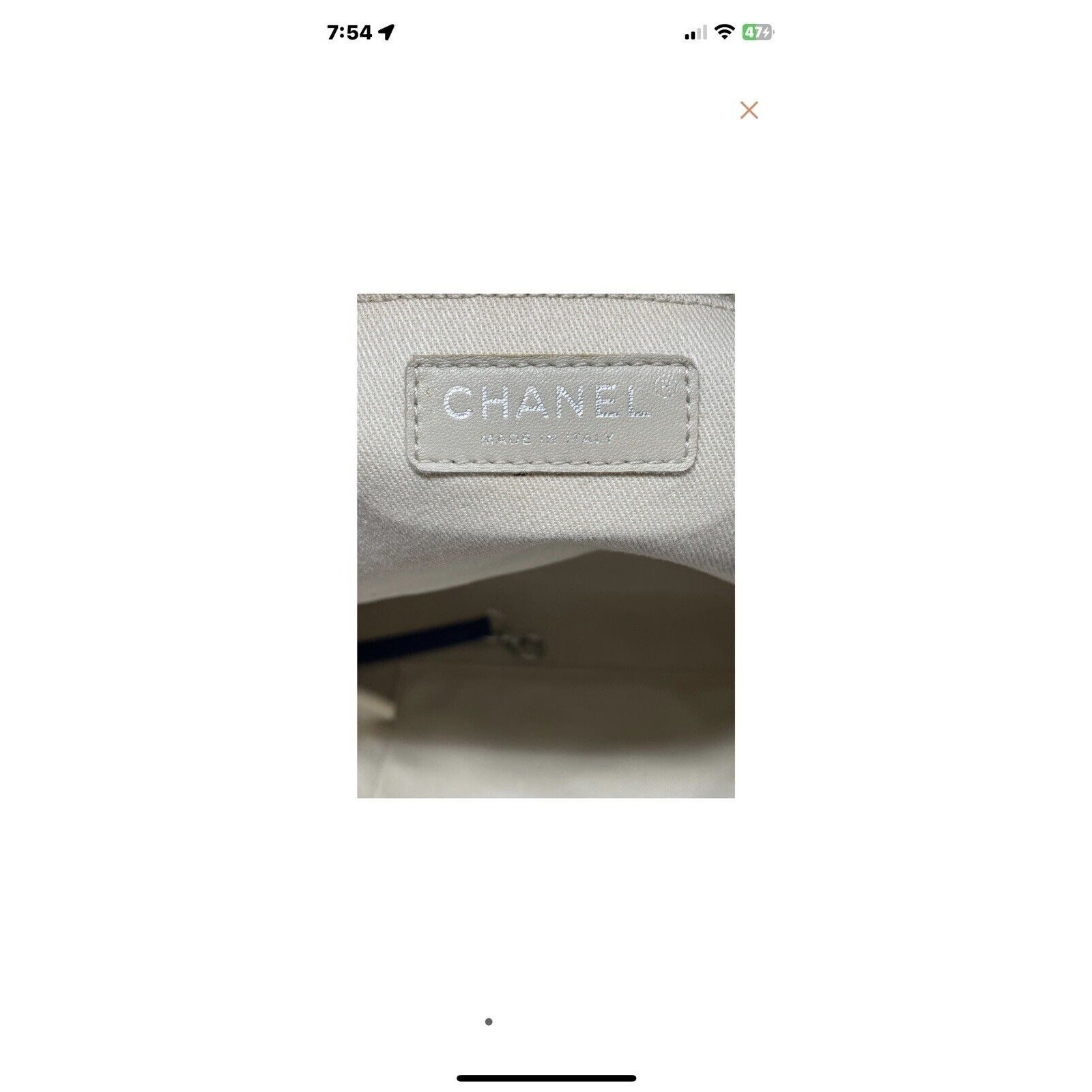 Chanel CHANEL Quilted Blue Caviar Leather Pocket Chain CC Charm Size ONE SIZE - 12 Thumbnail