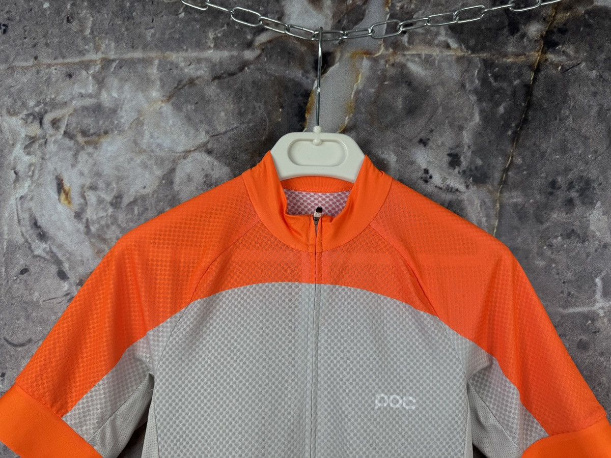 Rapha Mens POC Cycling Jersey Orange/Gray Size XS Size US XS / EU 42 / 0 - 2 Thumbnail
