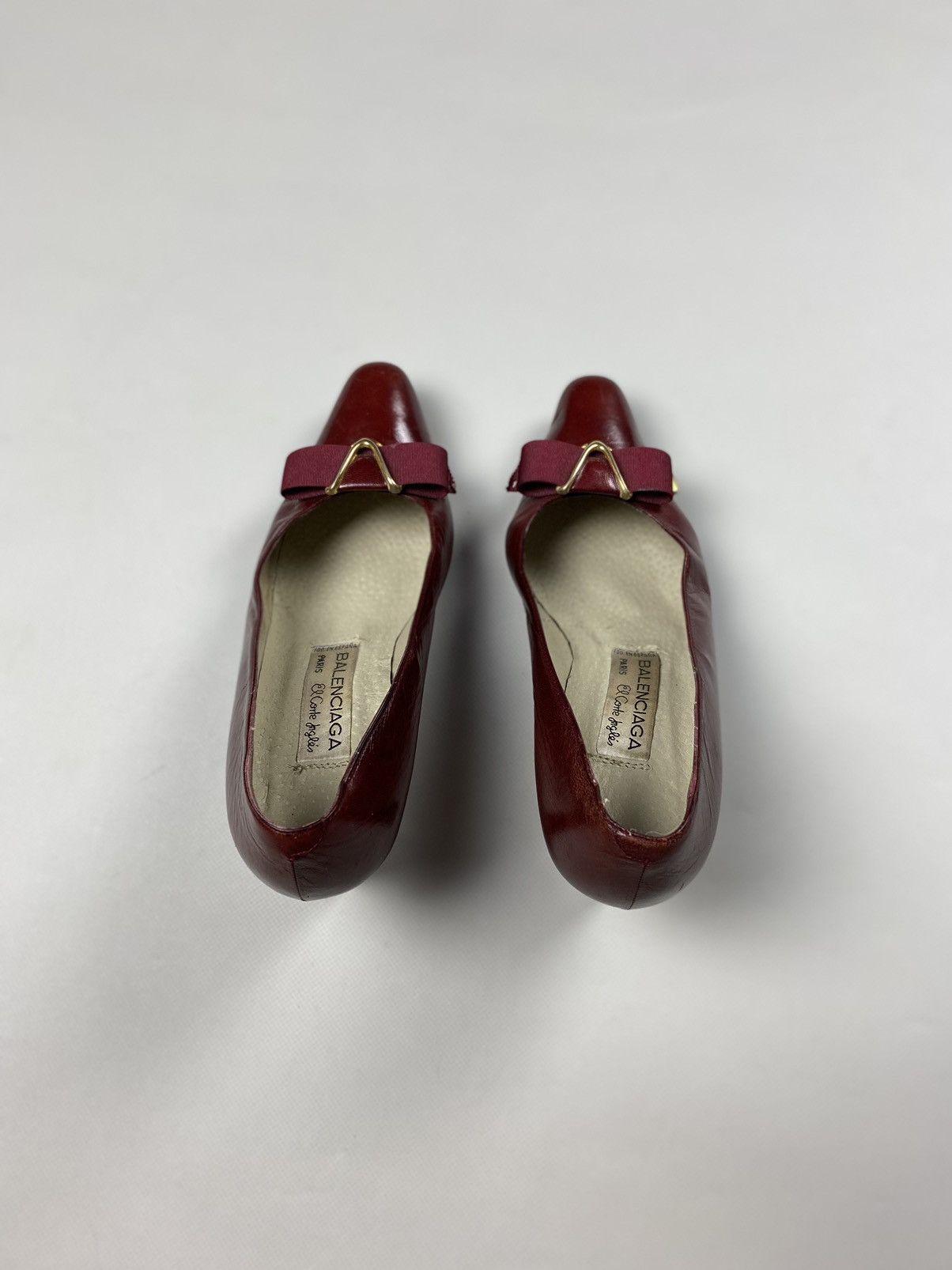 Balenciaga × Vintage Balenciaga vintage ladies leather heels size 38 Size US 8 / IT 38 - 12 Thumbnail