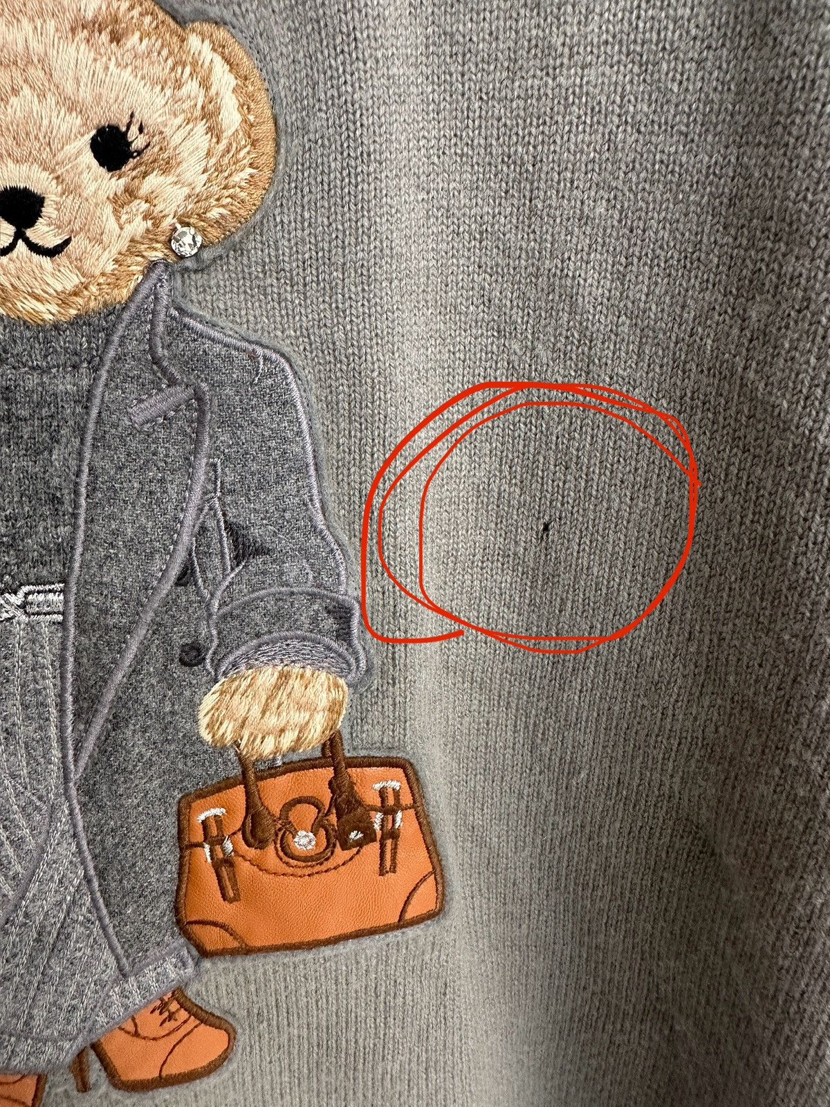 Polo Ralph Lauren Ralph Layrent Polo Bear Purple label Cashmere Sweater Size L / US 10 / IT 46 - 5 Thumbnail
