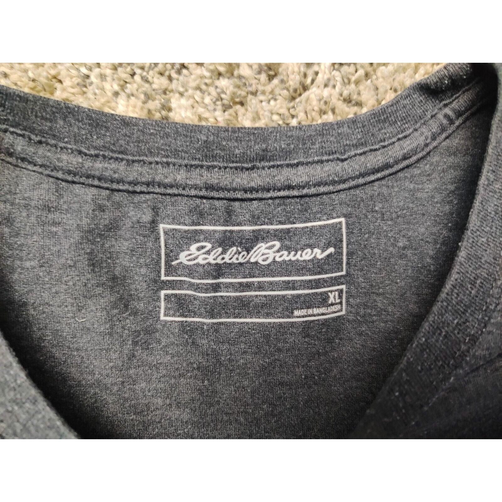 Eddie Bauer Eddie Bauer Shirt Adult Mens XL Solid Dark Gray Torso Pocket Size US XL / EU 56 / 4 - 3 Thumbnail