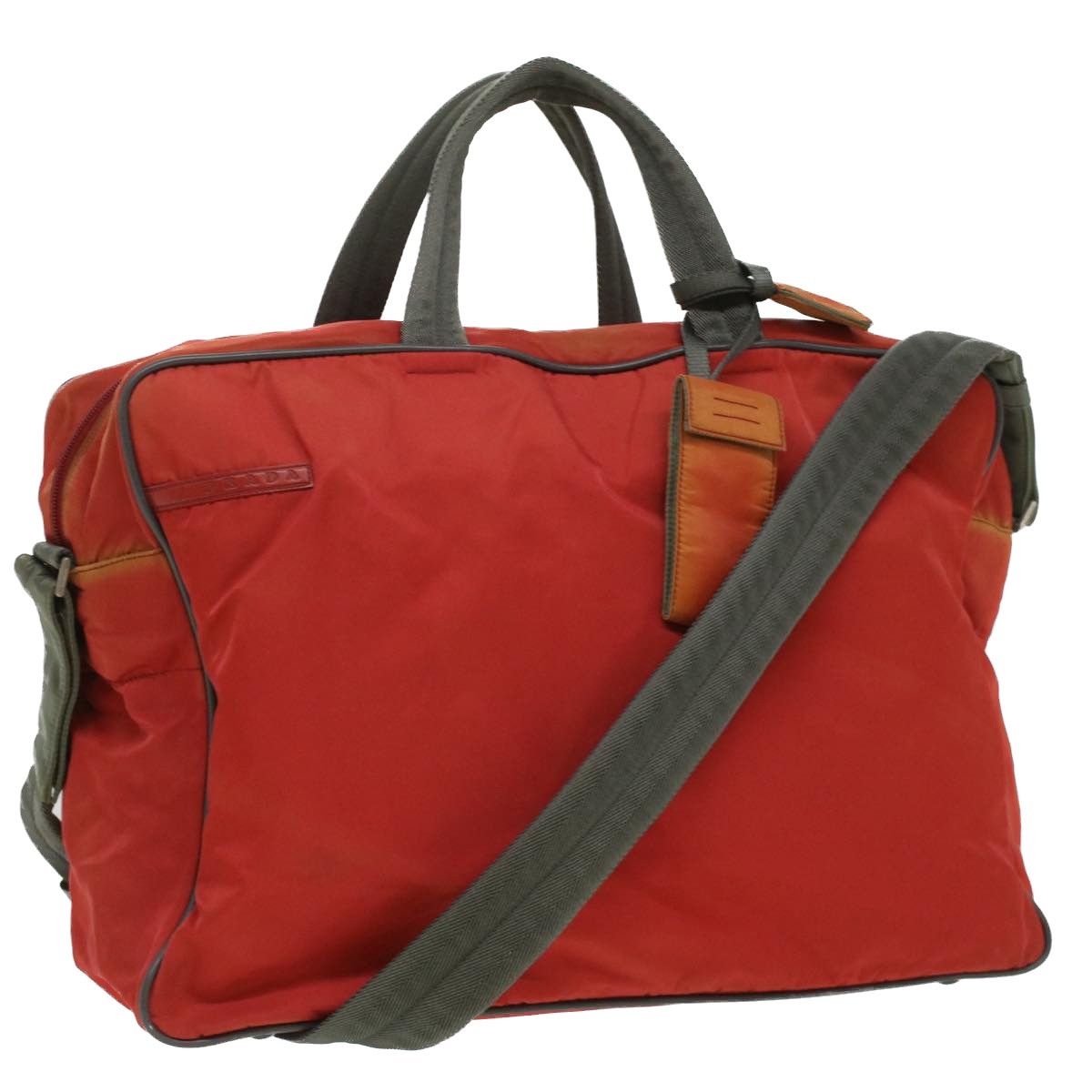 Prada Red Synthetic Handbag (Pre-Owned) Size ONE SIZE - 1 Thumbnail
