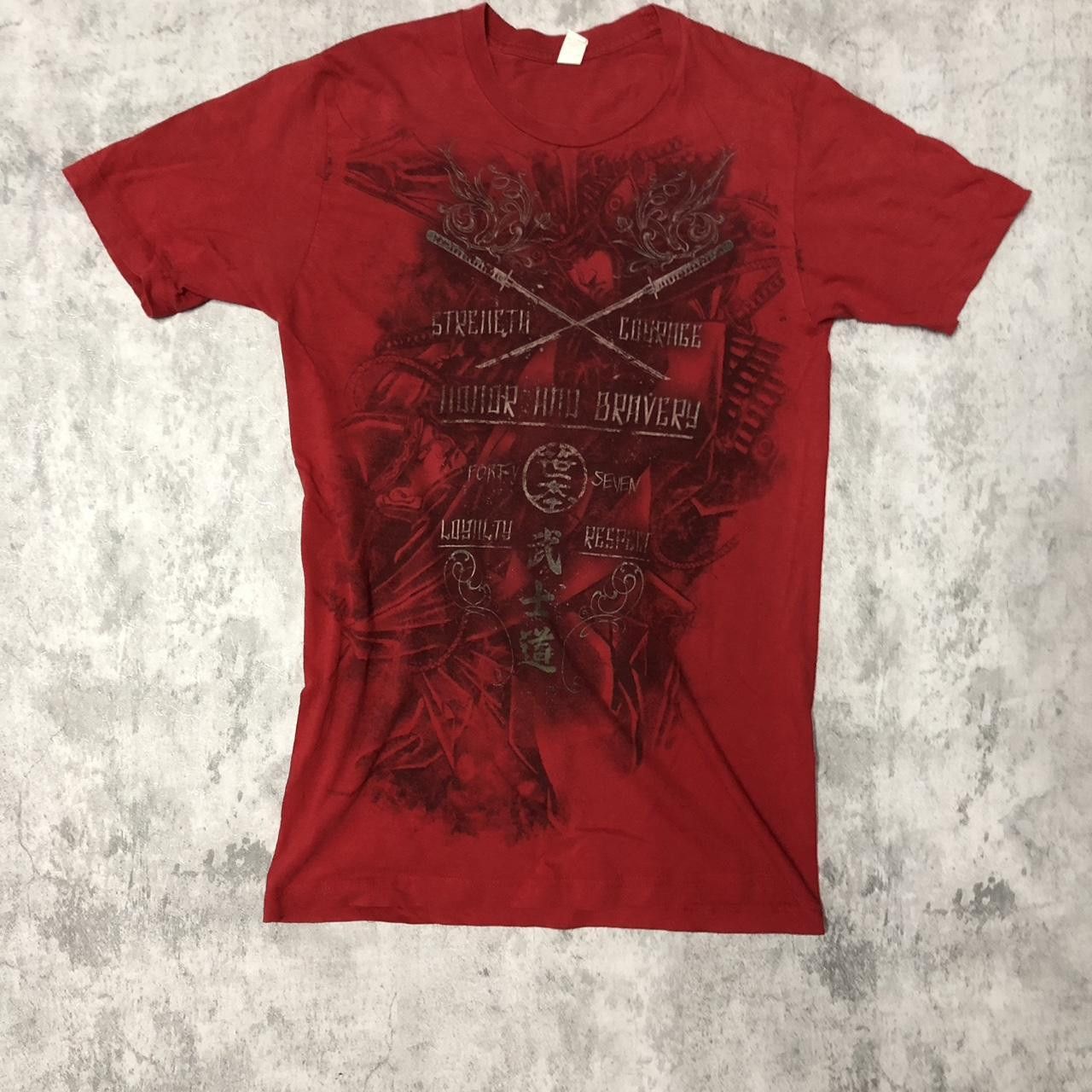 Other Red and black graphic tee with a streetwear vibe #grunge Size US M / EU 48-50 / 2 - 1 Thumbnail