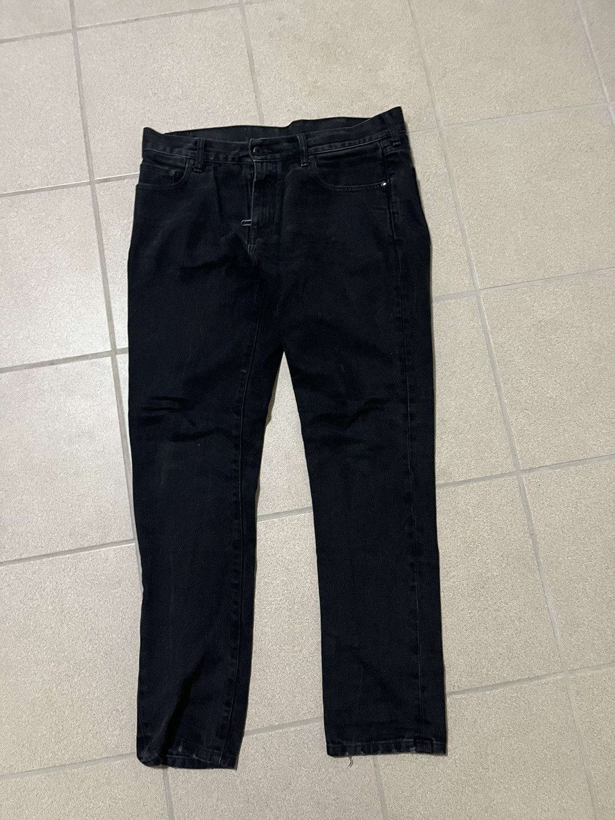 image of Off White Black Skinny Jean, Men's (Size 32)