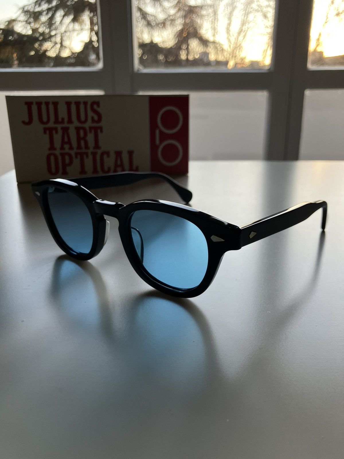 Other Julius Tart Optical - AR 48 - Black / Light Blue Size ONE SIZE - 1 Thumbnail