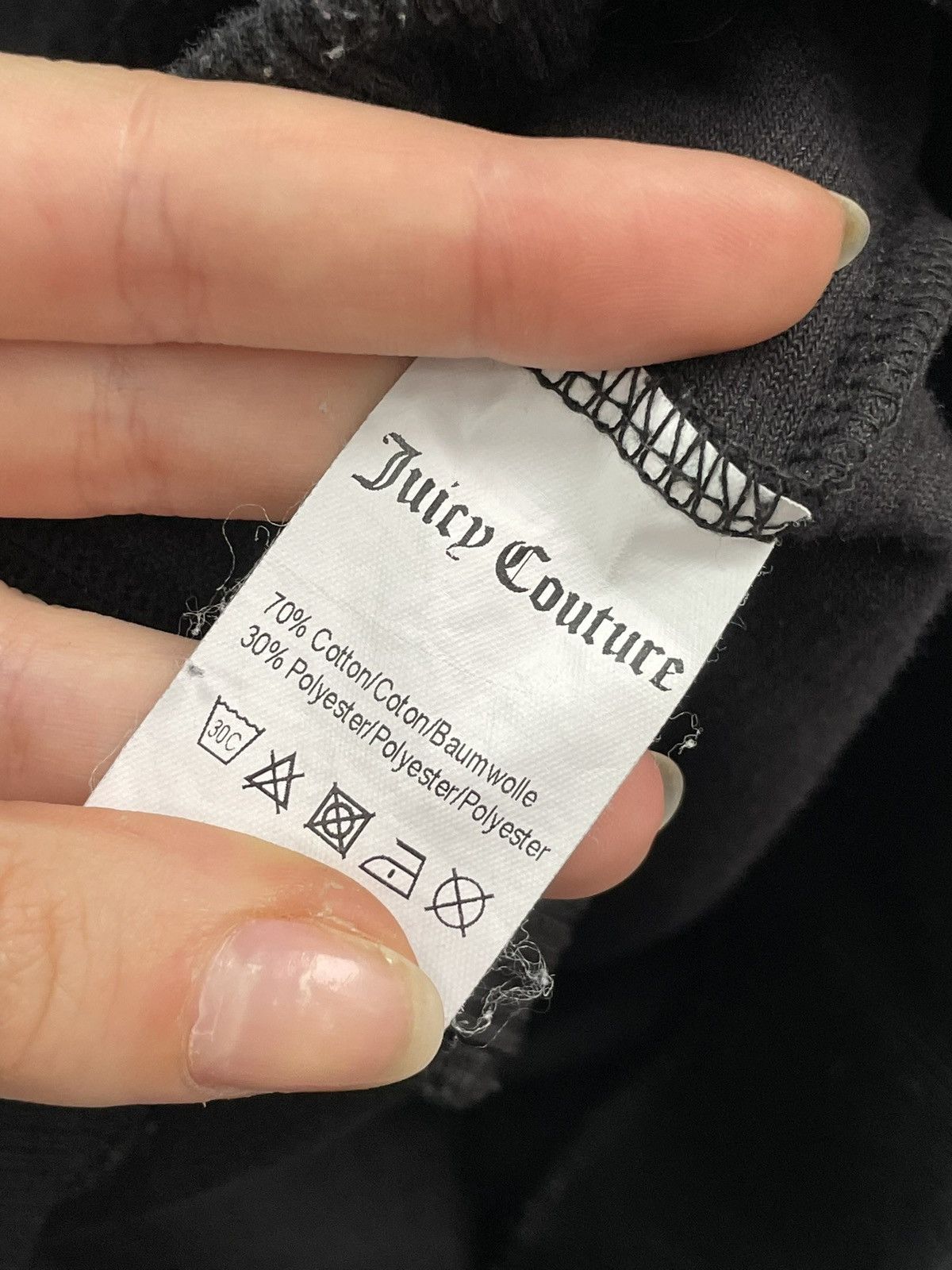 Juicy Couture Jeans Velour hoodie frontal logo Juicy Couture y2k Size US M / EU 48-50 / 2 - 7 Thumbnail