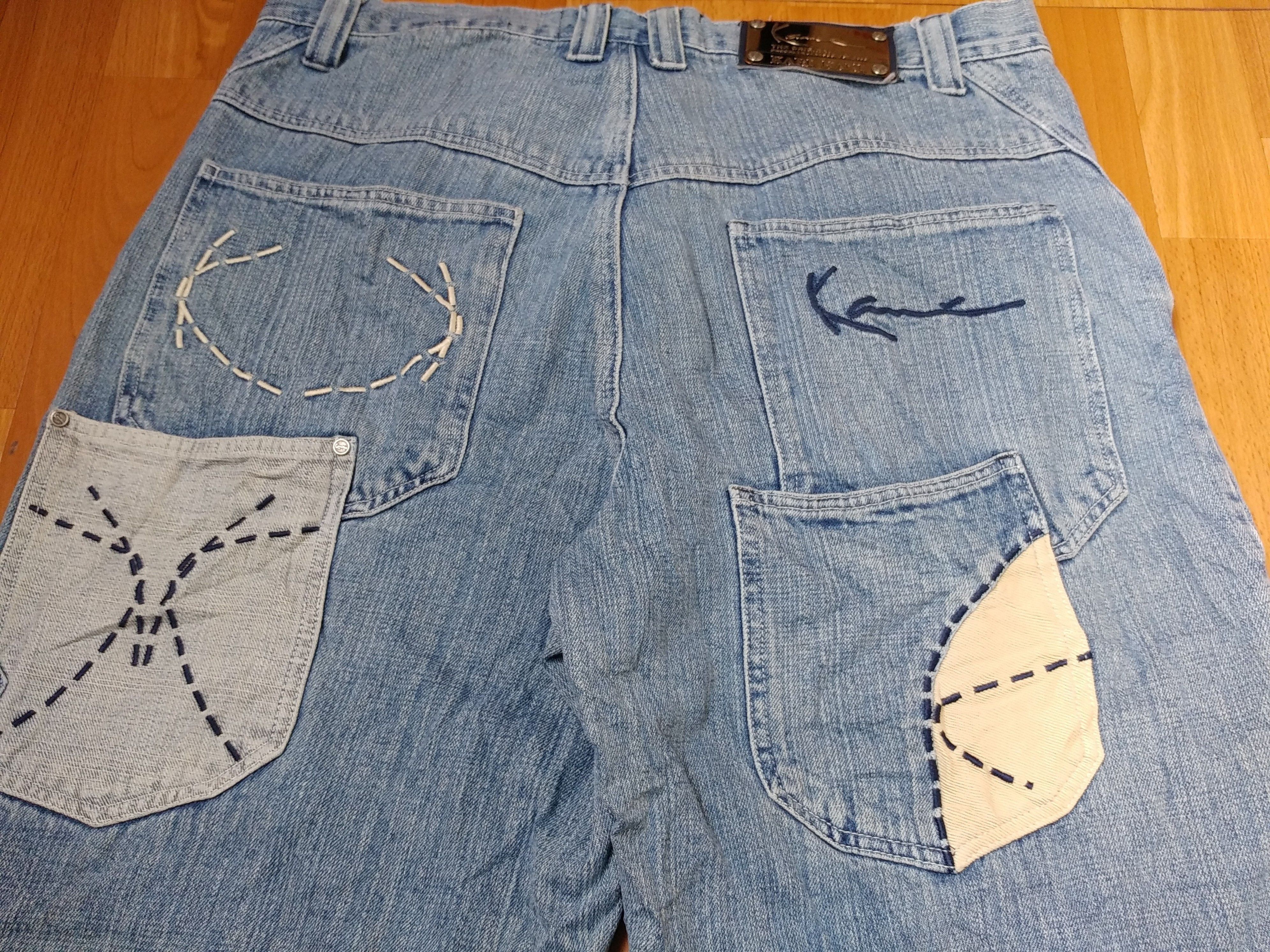 Karl Kani KARL KANI jeans, baggy, vintage Kani jeans, 90s hip hop W 34 Size US 34 / EU 50 - 4 Thumbnail