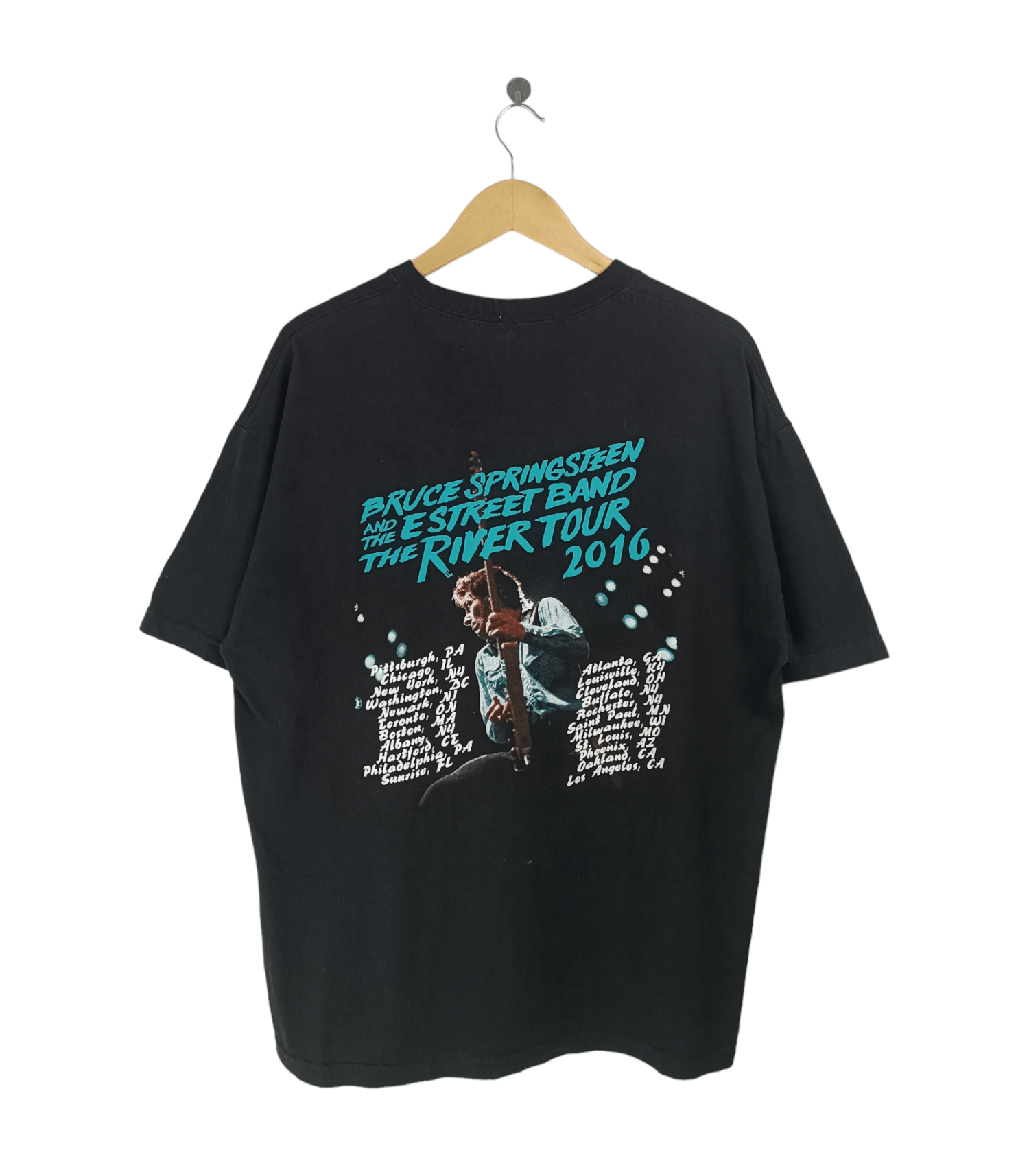 Vintage VINTAGE 2016 BRUCE SPRINGSTEEN E STREET BAND TOUR TEE Size US L / EU 52-54 / 3 - 2 Thumbnail