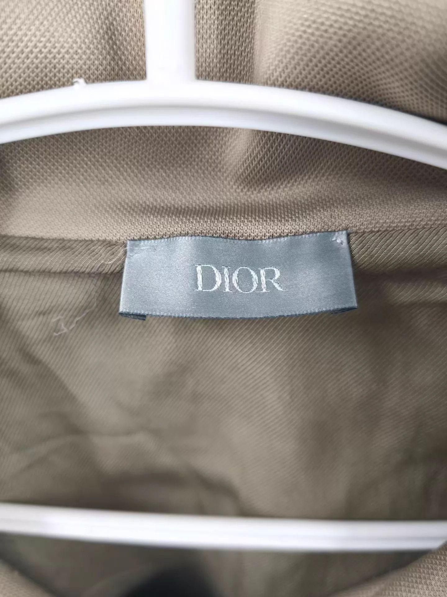 Dior Dior Khaki Logo Paneled Jacket L Size US L / EU 52-54 / 3 - 3 Thumbnail