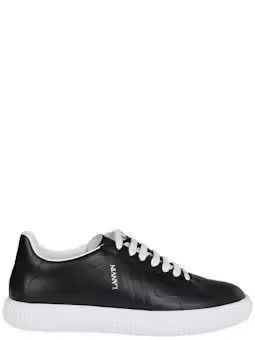 image of Lanvin O1Sl1Vt10224 Clay Now Top Sneakers In Black, Men's (Size 9)