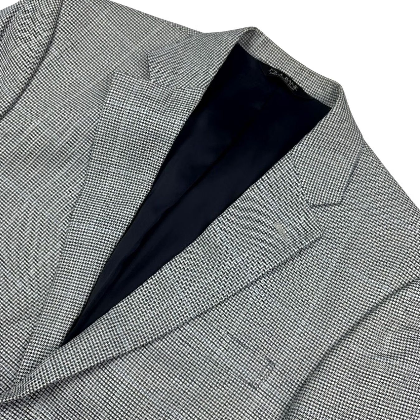 Jos. A. Bank Jos. A. Bank Traveler's Men's 100% Wool Blazer Jacket Gray 38R Size 38R - 2 Thumbnail