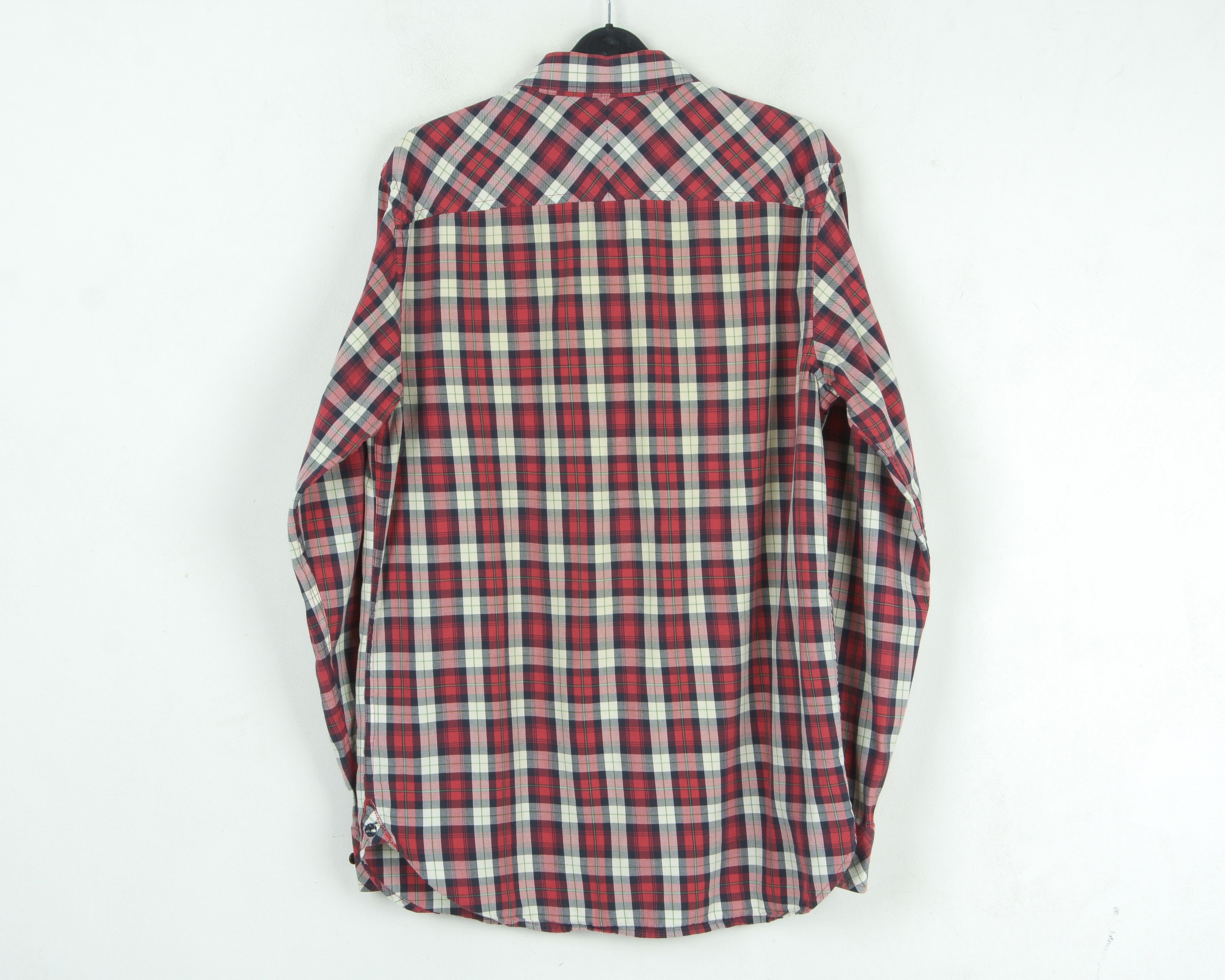 Timberland Earthkeepers M Slim Fit Shirt Check Plaid Button Up Top Size US M / EU 48-50 / 2 - 5 Thumbnail
