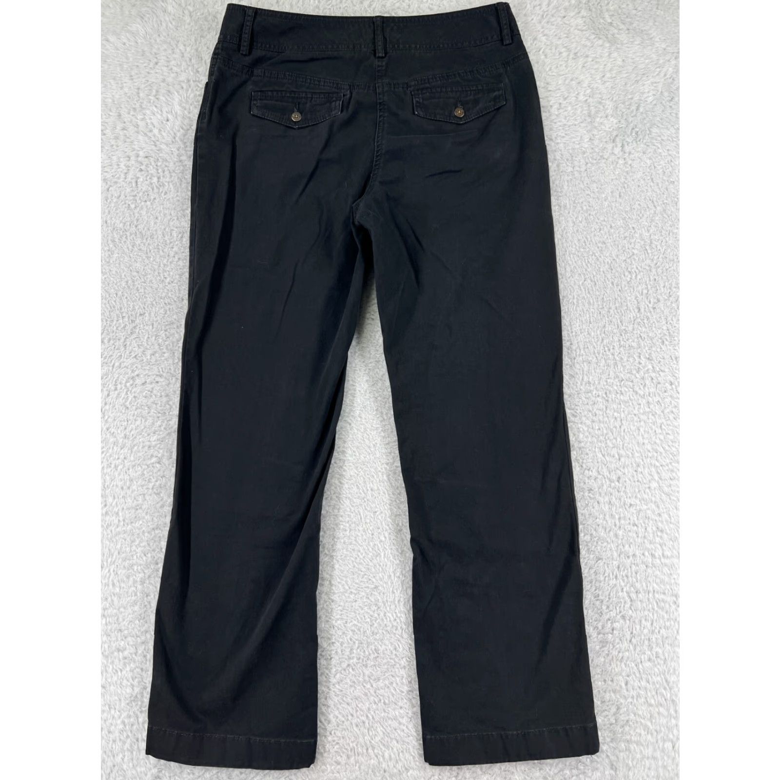 Tommy Hilfiger Tommy Hilfiger Jeans Womens 10 Black Denim Straight Leg Stretch Cotton Pants Regular Adult Womens Black Denim Jeans 10 Tommy Hilfiger Size 32" / US 10 / IT 46 - 2 Thumbnail