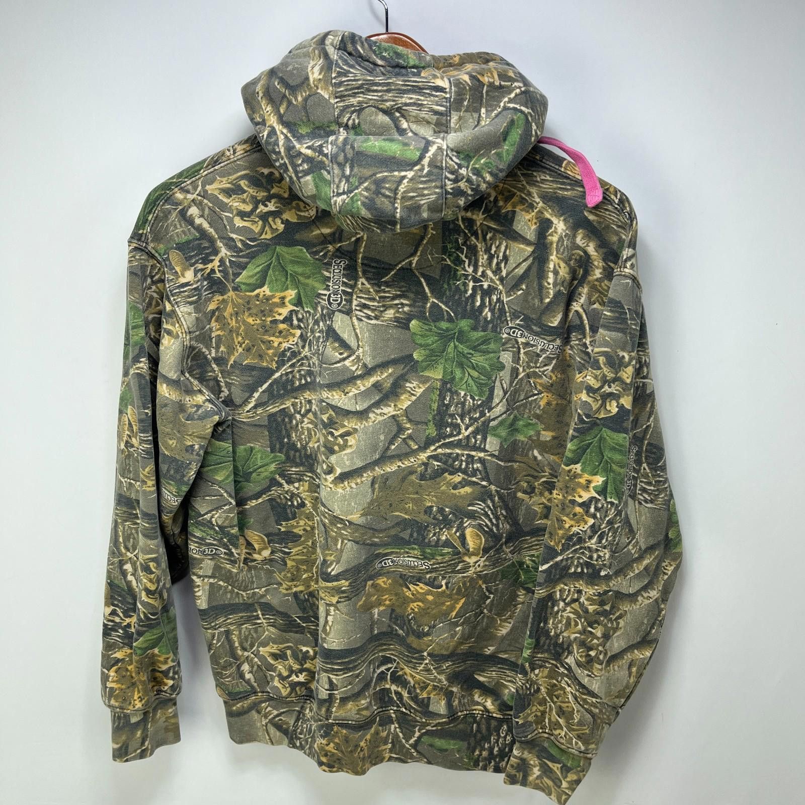 Cabelas Vintage Realtree Camo Cabelas Hoodie Womens Medium Size ONE SIZE - 10 Thumbnail