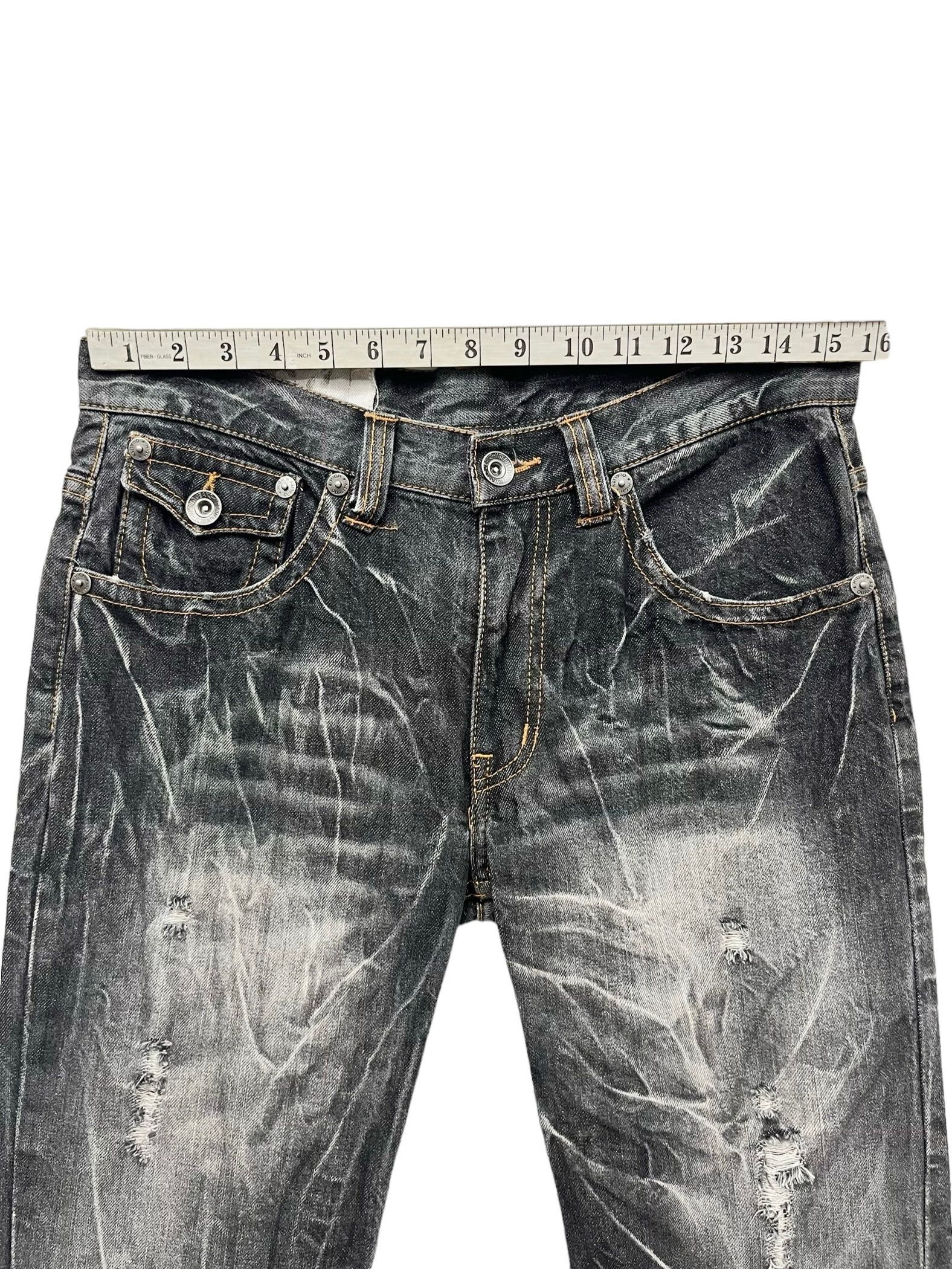 Artful Dodger 🔥FYE FLARE🔥ANTFUI Punk Clawmark Whisker Luxury Denim Japan Size US 31 - 12 Thumbnail