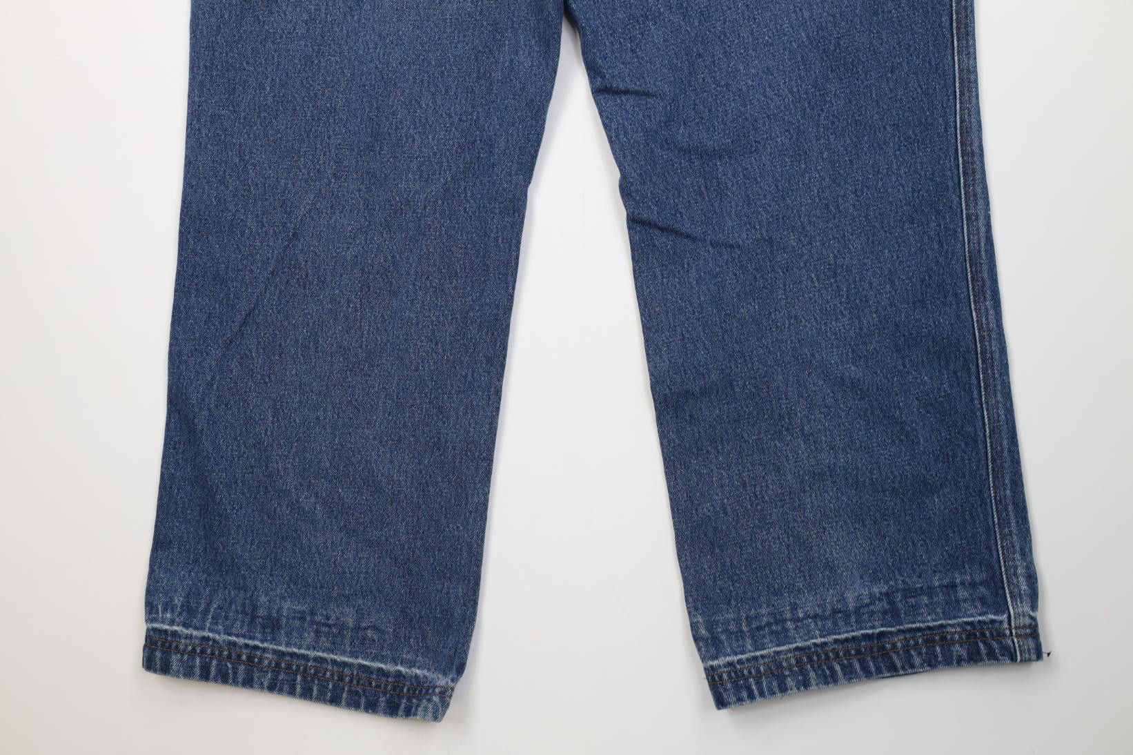 Duluth Trading Company Duluth Trading Co Gusseted Wide Leg Denim Jeans Blue Size US 38 / EU 54 - 12 Thumbnail