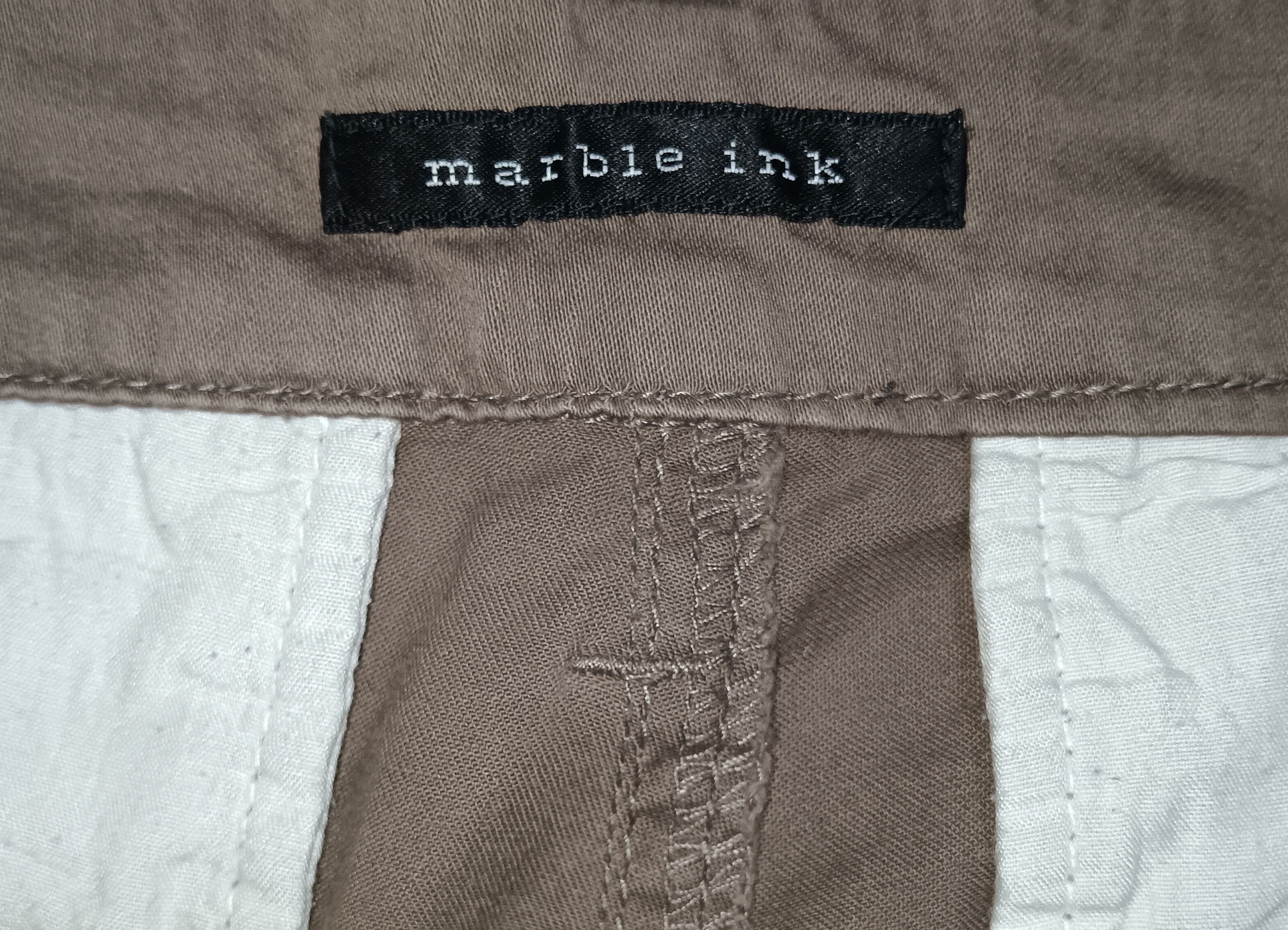 Japanese Brand MARBLE INK CARGO 3Q PANT Size 28" / US 6 / IT 42 - 2 Thumbnail
