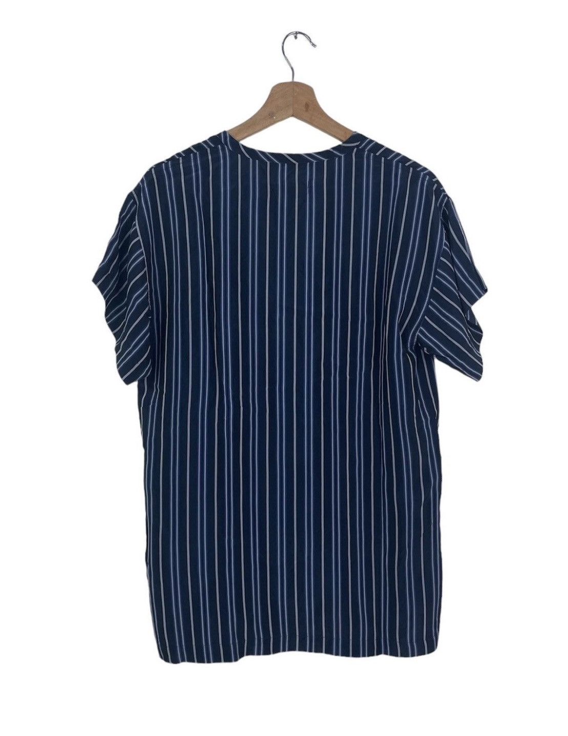 Comme des Garcons CDG Robe de Chambre Stripe Rayon Tee | Japan Rare Size US M / EU 48-50 / 2 - 2 Thumbnail