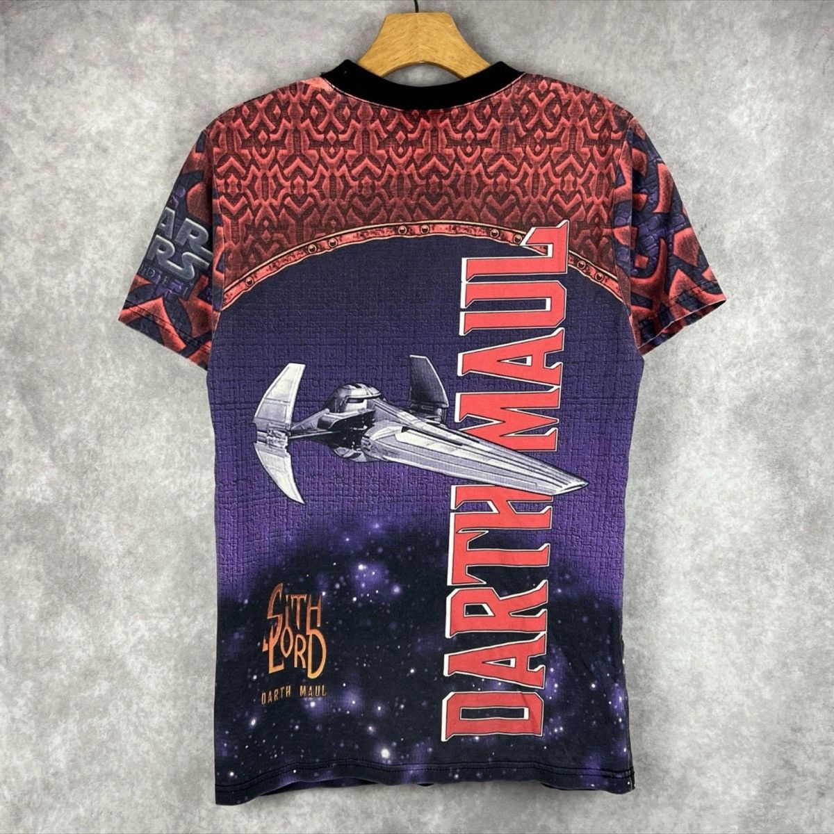 Star Wars Vintage Star Wars Darth Maul AOP T-Shirt -Youth L- Lee 