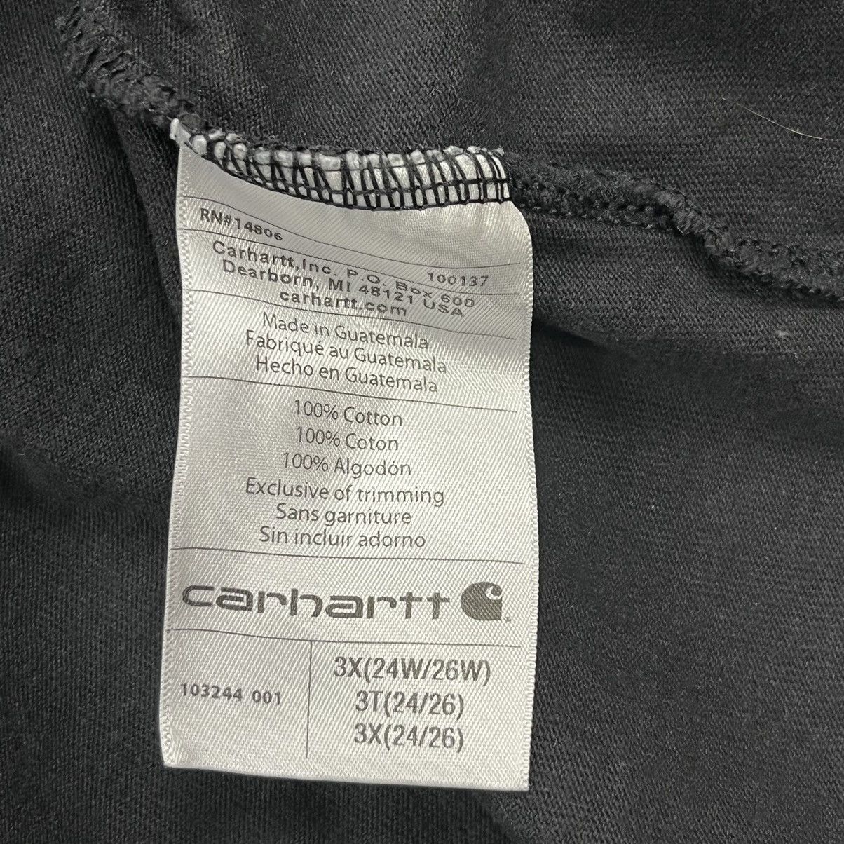 Carhartt × Carhartt Wip Carhartt long sleeve pocket bagyfit box logo black Size US XXL / EU 58 / 5 - 8 Thumbnail