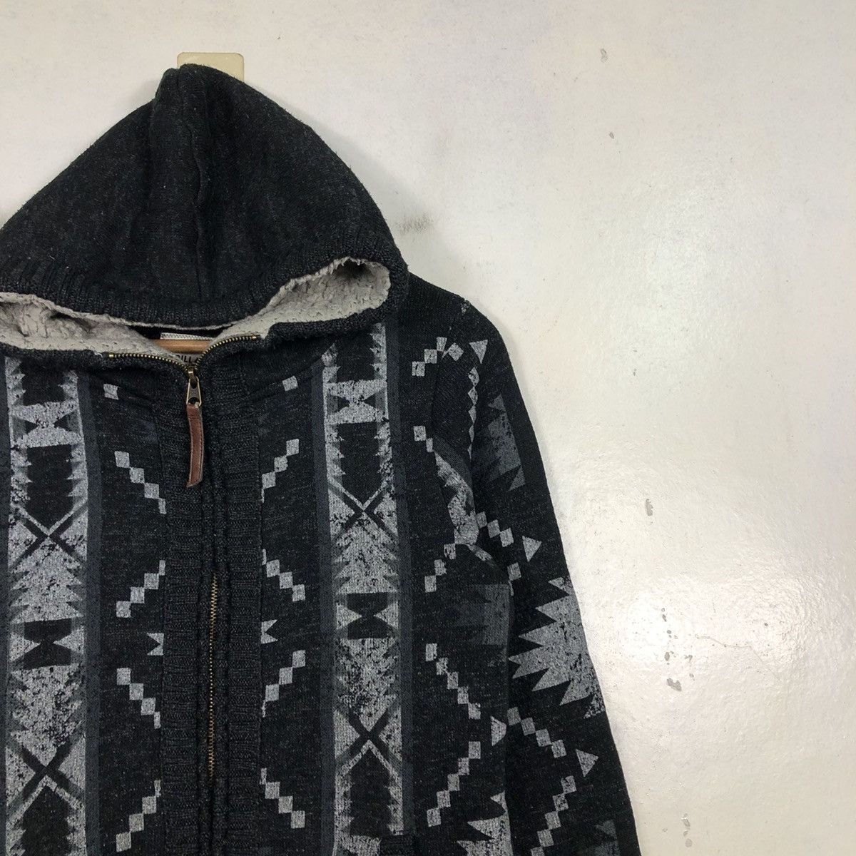 Japanese Brand 📌Vintage Billabong Bomber Jacket Fur Hoodie Navajo Aztec Size US M / EU 48-50 / 2 - 8 Thumbnail