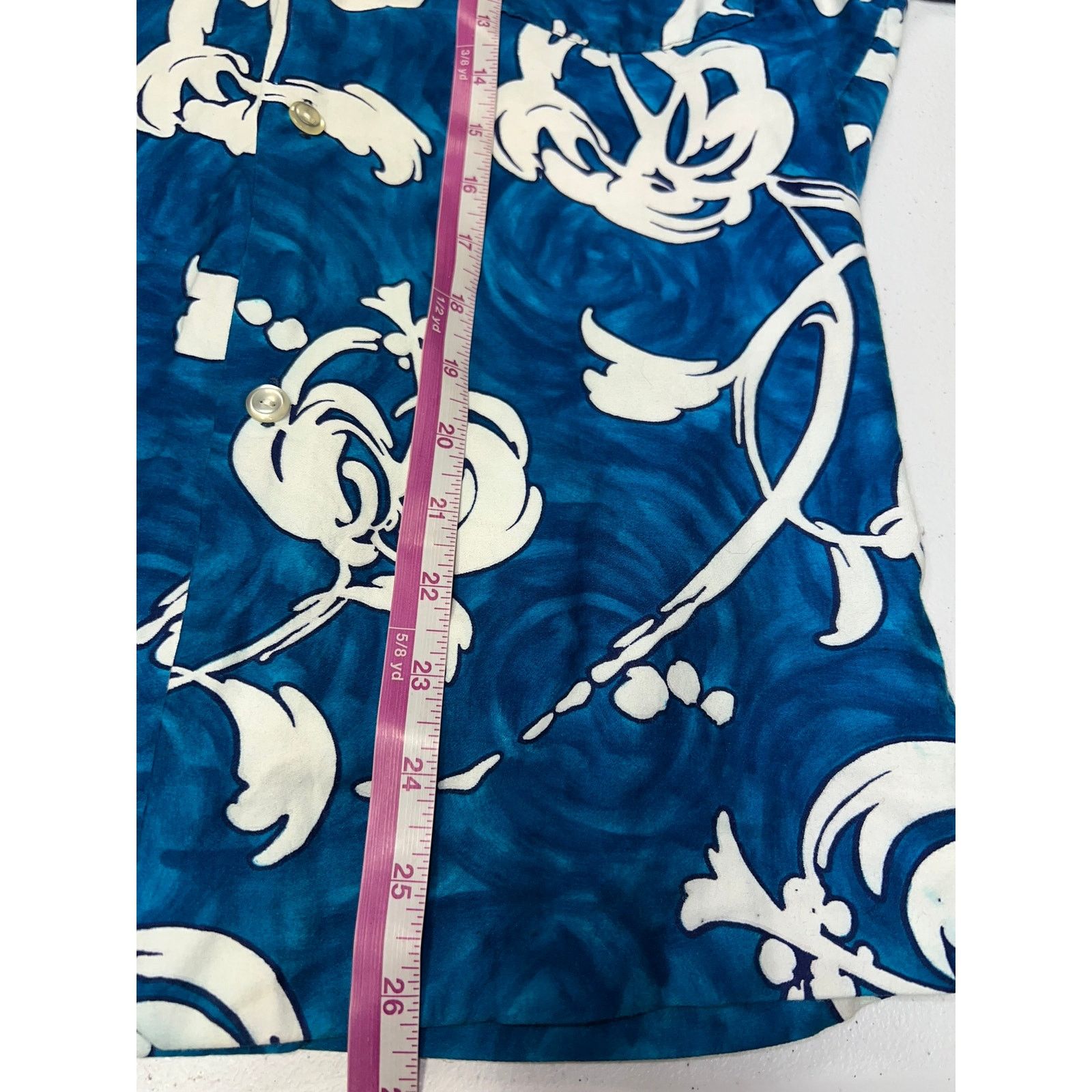 Vintage Vintage 70s 80s Malihini Hawaii HI Button Down Blue Shirt M Size US M / EU 48-50 / 2 - 13 Thumbnail