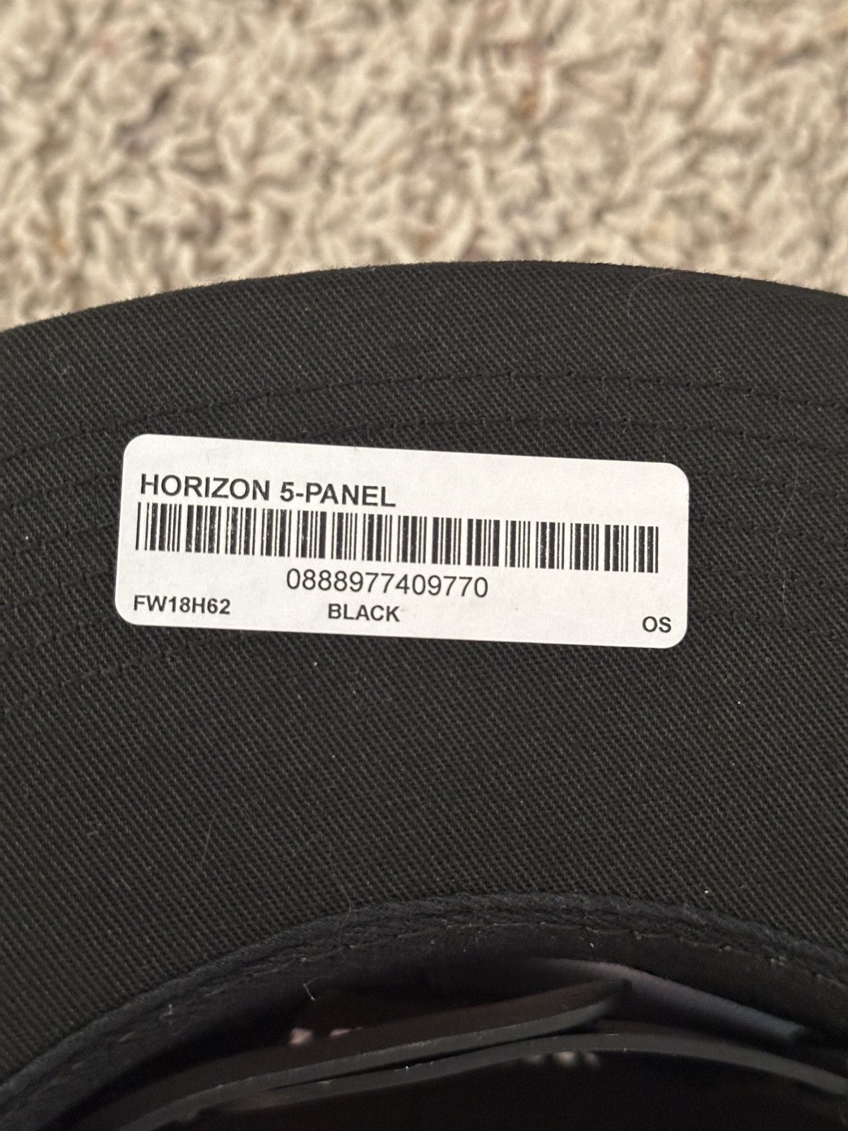 supreme Horizon 5-Panel！ Supreme Horizon 5-Panel (FW18) - $44