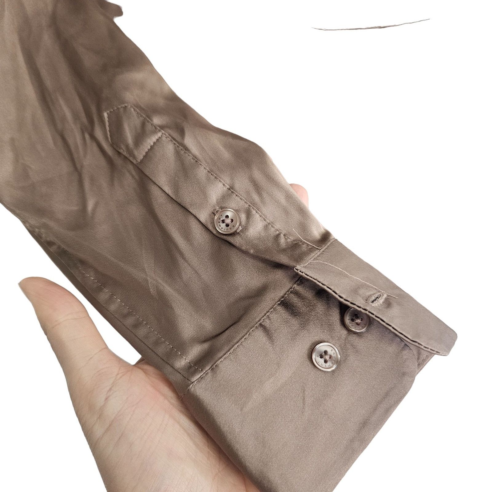 Equipment Equipment Womens Satin Blouse Size S Quiet Luxury Minimalist Size S / US 4 / IT 40 - 4 Thumbnail