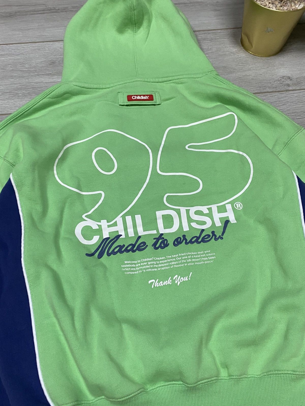 CHILDS CHILDISH 95 TGF Bros Ltd Chicken Shop Oversized Boxy Hoodie Size US S / EU 44-46 / 1 - 9 Thumbnail
