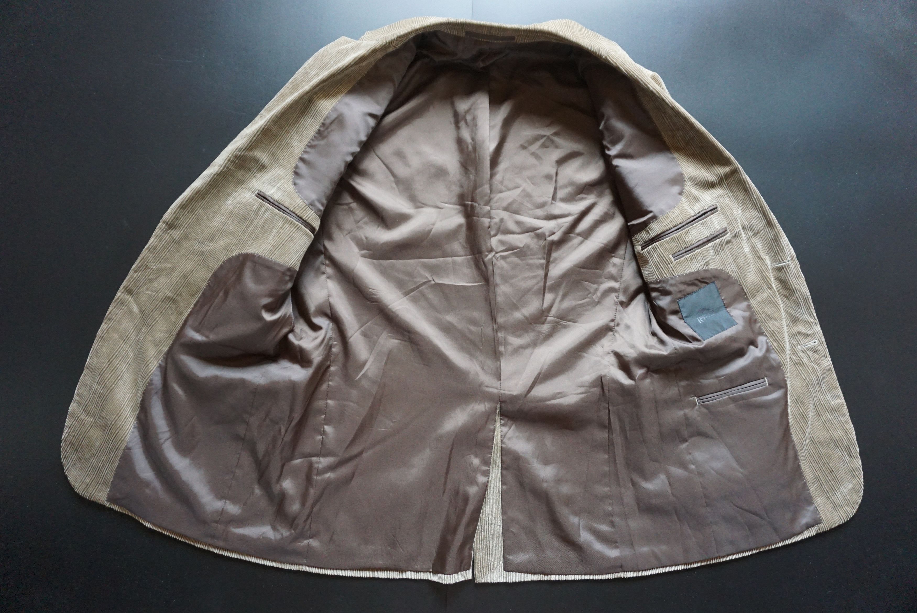 Vintage Rappson L casual jacket 50 UK 40 blazer corduroy cord suit Size 40R - 19 Thumbnail