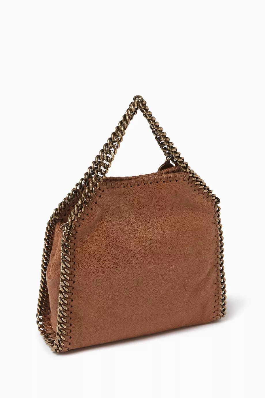 Stella McCartney o1s22i1n1024 Size: OS / Falabella Tiny Bag in Brown Size ONE SIZE - 3 Thumbnail