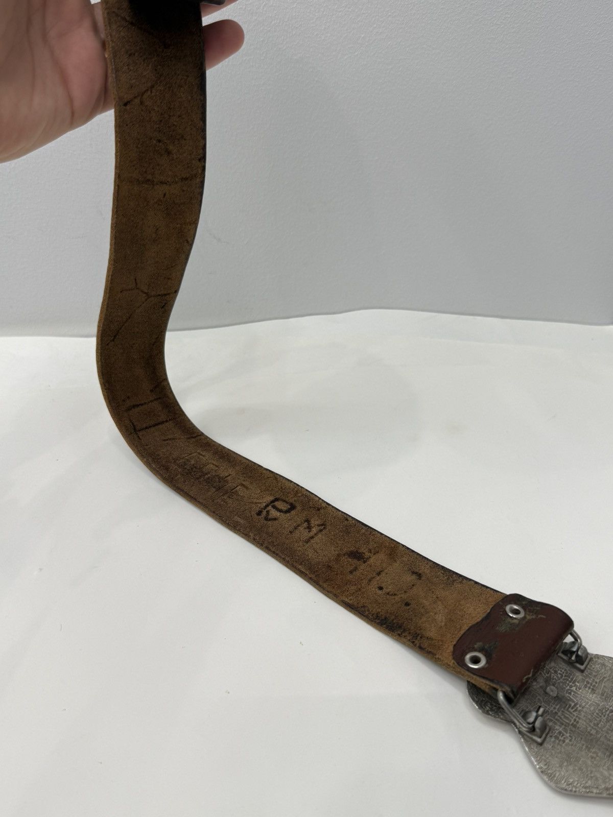 Harley Davidson Harley Davidson Leather Vintage Belt Size ONE SIZE - 4 Thumbnail