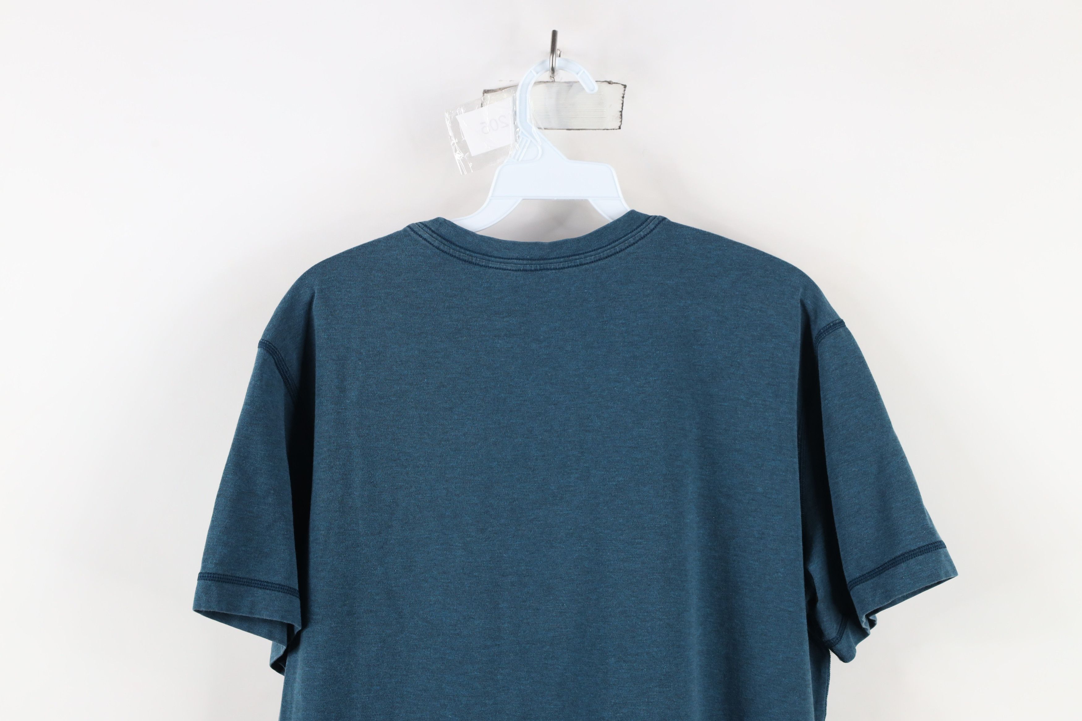 Lululemon × Vintage Lululemon Architect House Geometric Running Gym T-Shirt Teal Size US L / EU 52-54 / 3 - 9 Thumbnail