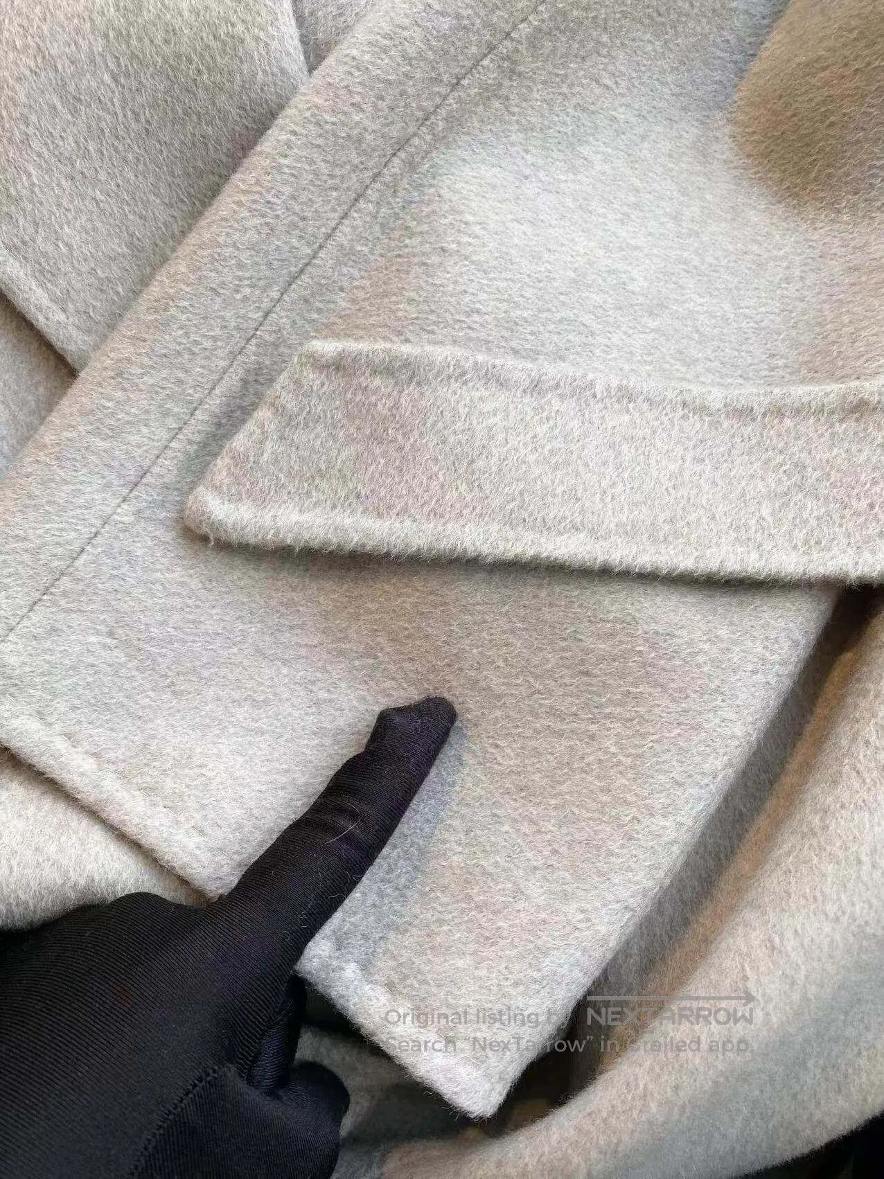 Max Mara Max Mara IT32 Classic beige long belted coat| Size XS / US 0-2 / IT 36-38 - 7 Thumbnail