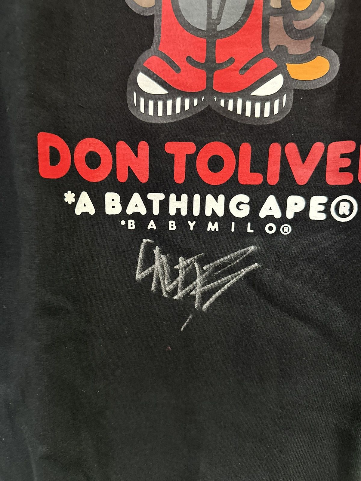 Bape BAPE X DON TOLIVER TEE SIGNED Size US L / EU 52-54 / 3 - 2 Thumbnail