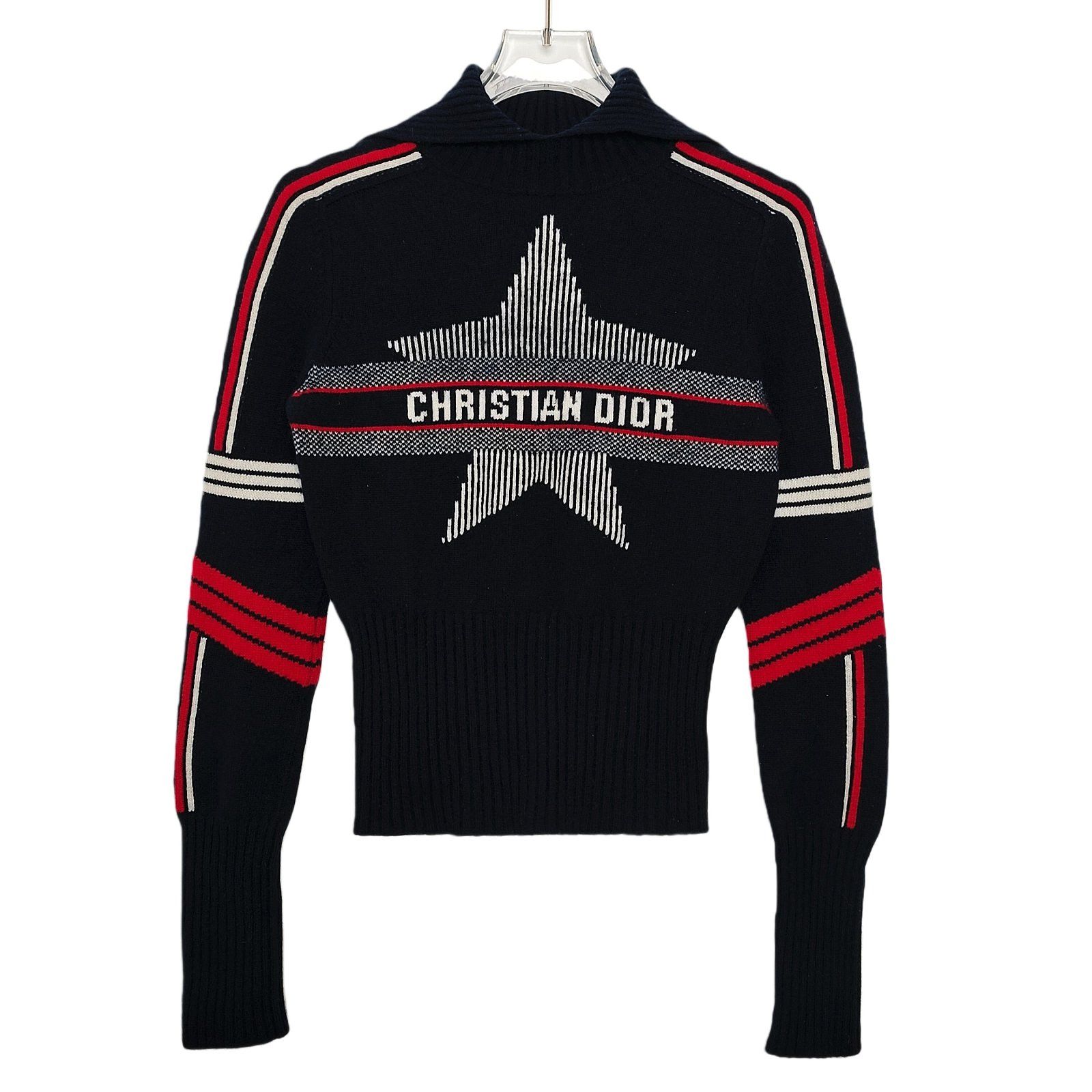 Dior Dior Star Logo Stripe Sweater FR 40 Size M / US 6-8 / IT 42-44 - 1 Thumbnail