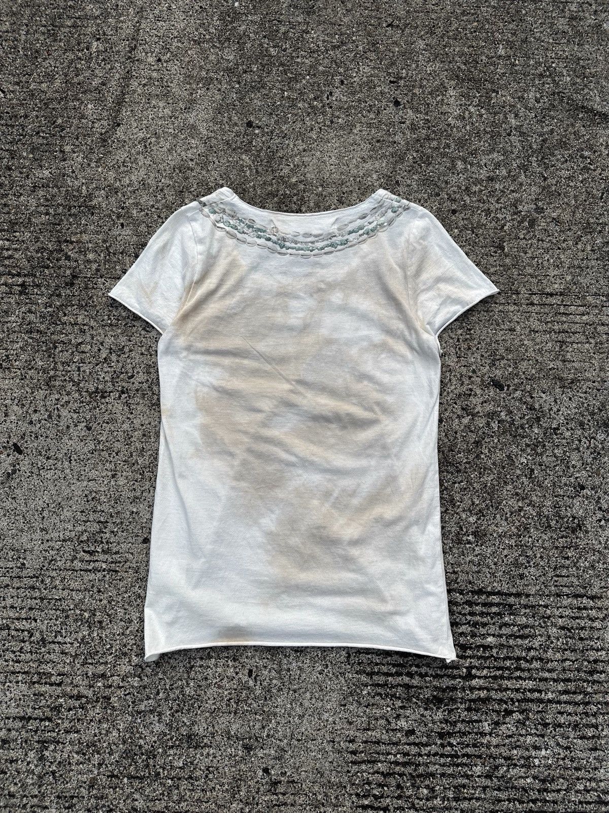 Japanese Brand × KMRii × Le Grande Bleu (L.G.B.) G.O.A. 00’s Feather Necklace Tee Size US S / EU 44-46 / 1 - 2 Thumbnail