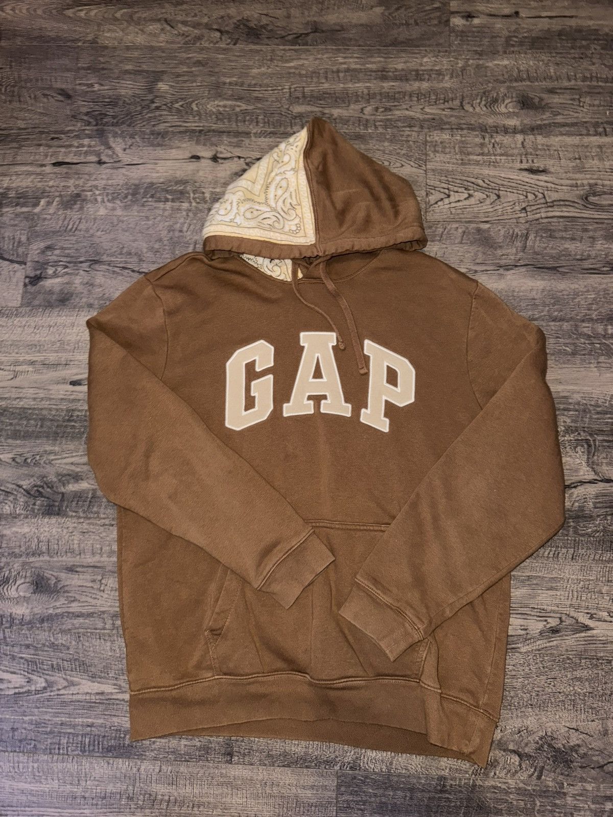Gap Gap Hoodie Brown Custom Hood Size US L / EU 52-54 / 3 - 1 Thumbnail