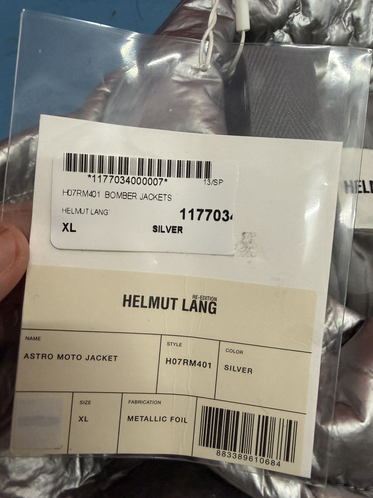 Helmut Lang HELMUT LANG ASTRO JACKET REMADE Size US XL / EU 56 / 4 - 4 Thumbnail
