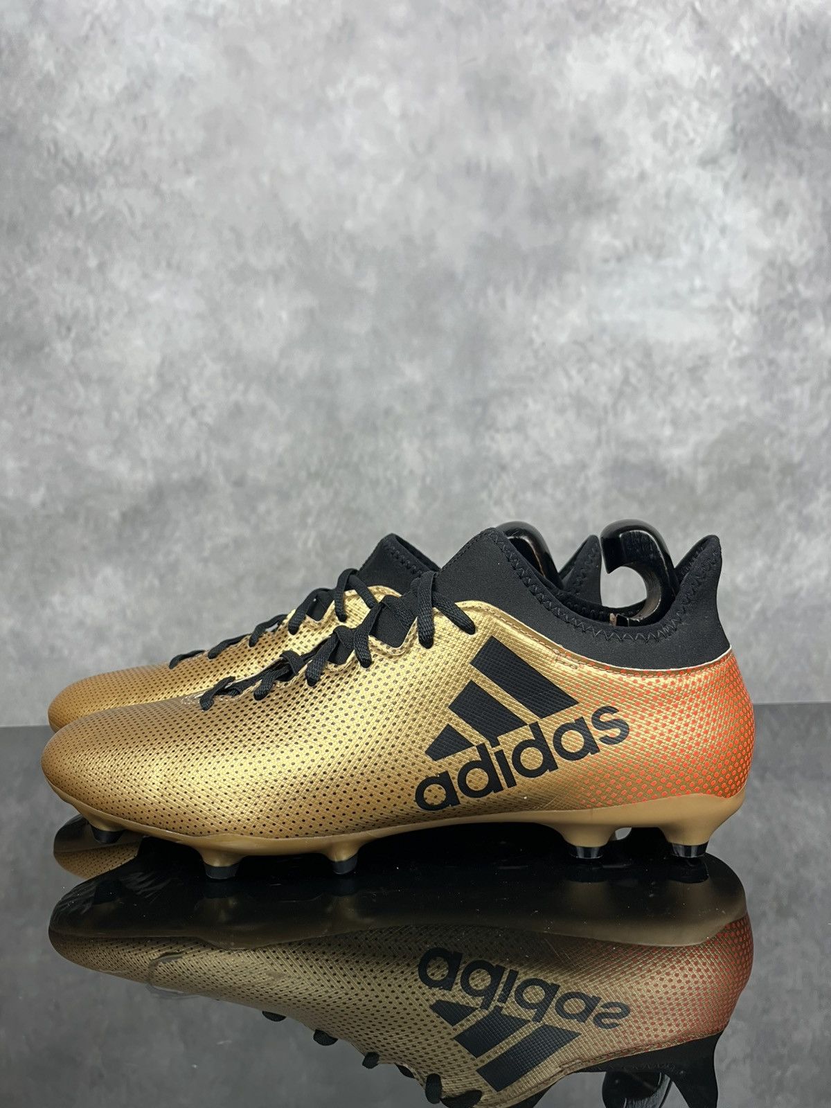 Adidas Adidas X 17.3 FG Solar Gold Men's Soccer Cleats 46 Like new Size US 11.5 / EU 44-45 - 2 Thumbnail