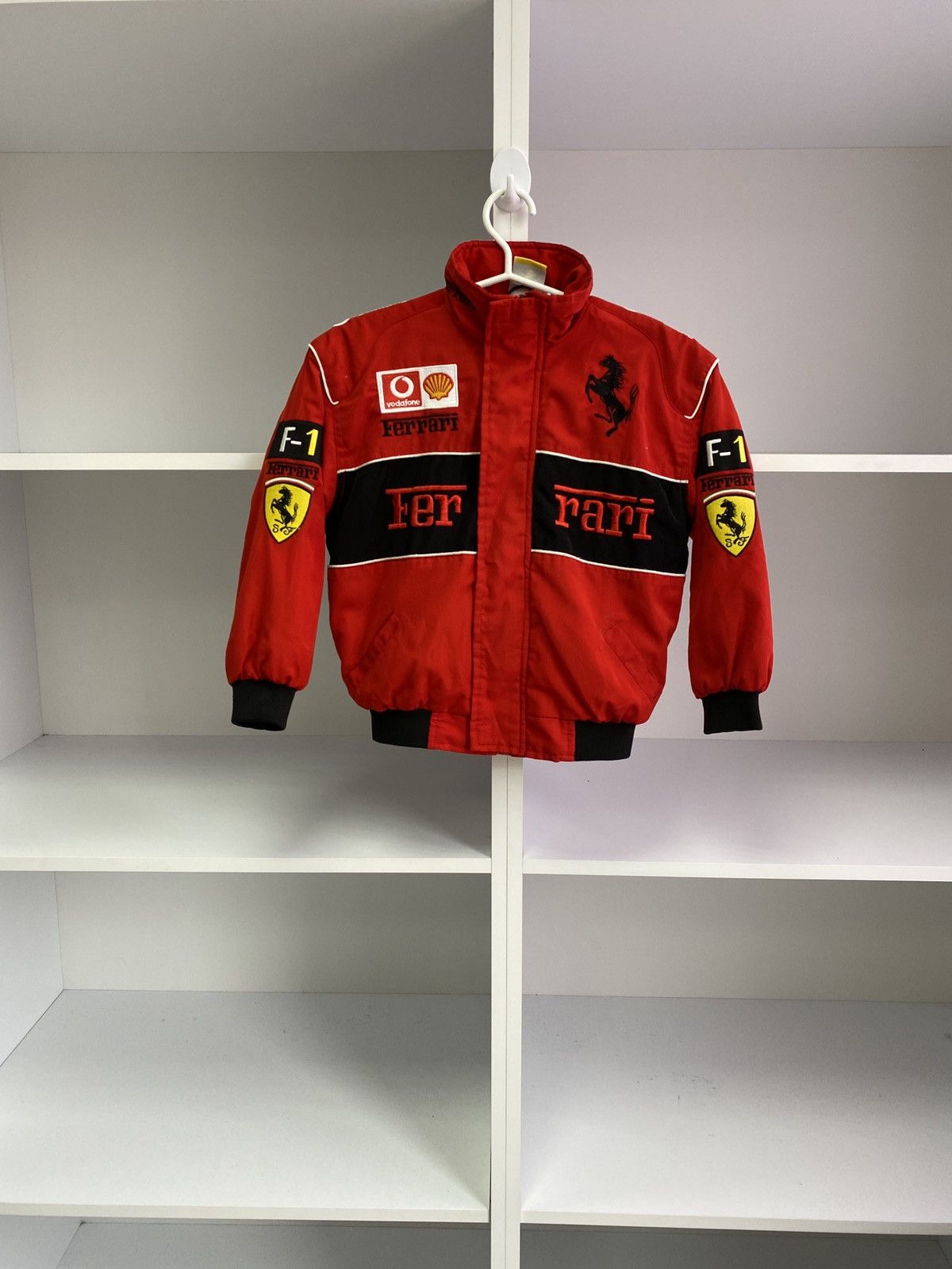 Ferrari × Vintage Vintage Racing Jacket Ferrari M Size Kids | Grailed