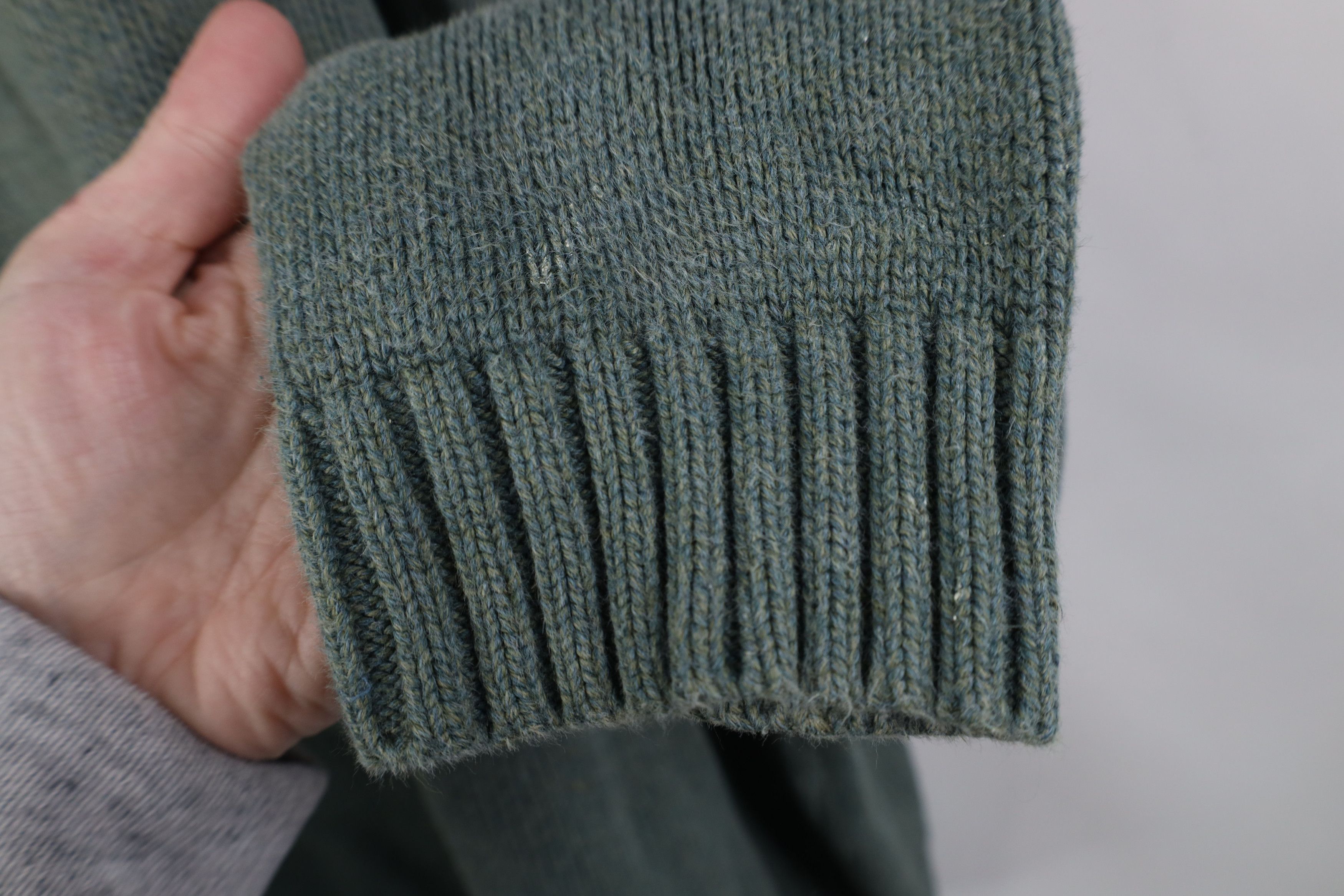 Lands' End Vintage 90s Lands End Ribbed Knit Turtleneck Sweater Japan Size XL / US 12-14 / IT 48-50 - 4 Thumbnail