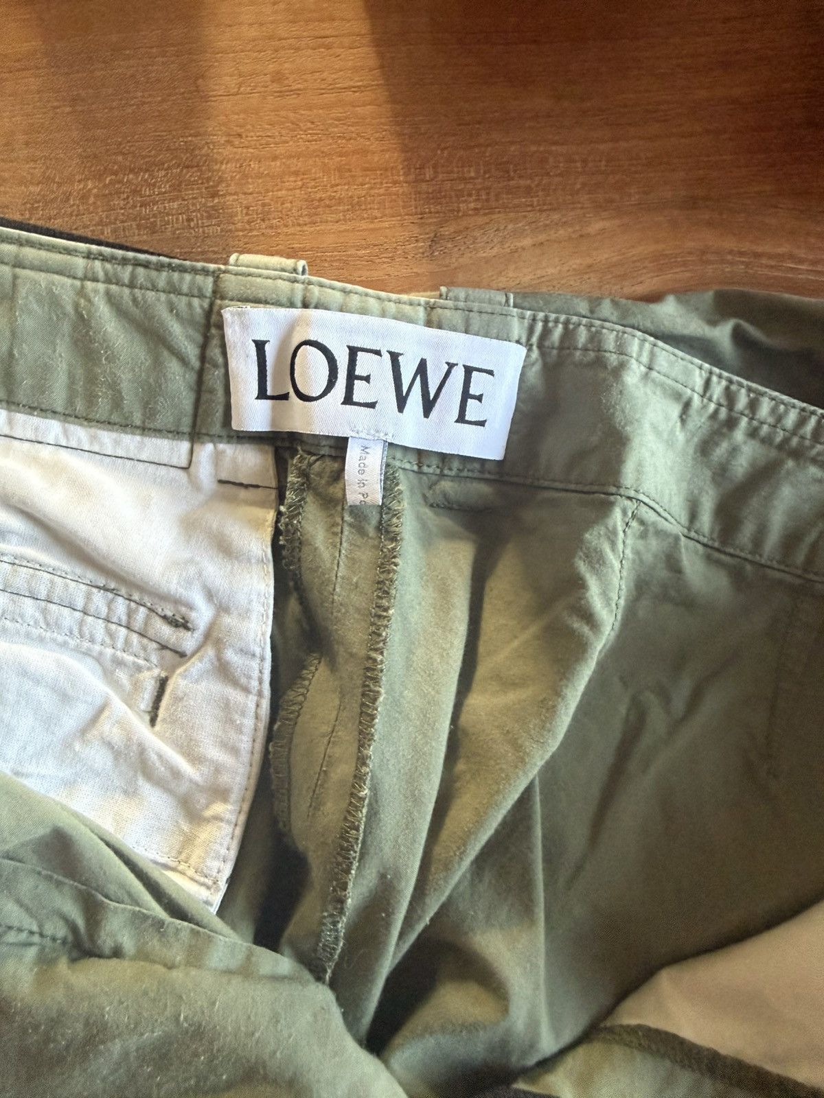 Loewe Eye/Loewe/Nature Jungle Cargo Pants w/ Detachable Belt Size US 32 / EU 48 - 8 Thumbnail