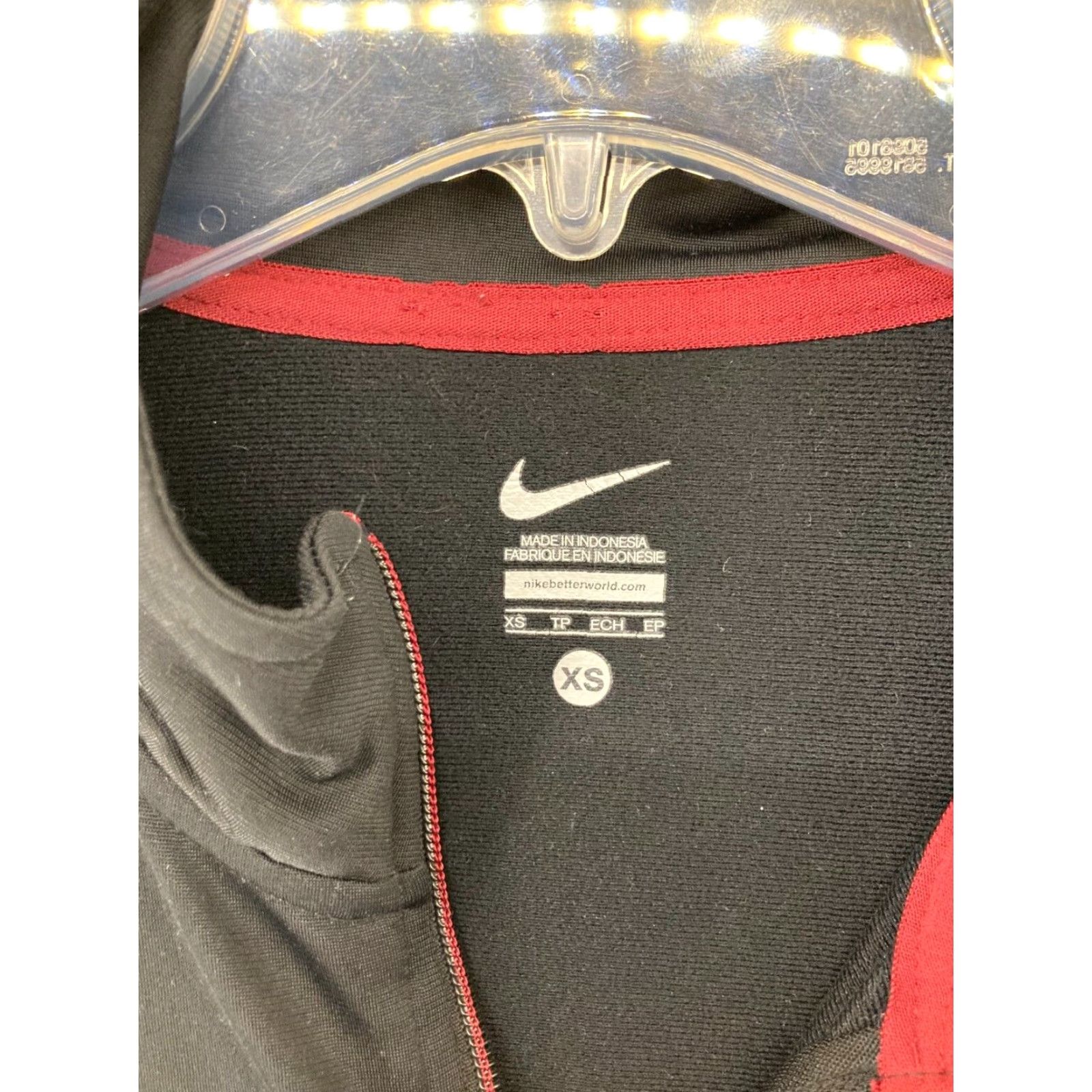 Nike Nike Jacket XS Black Red Pink Dri-Fit Activewear Full Zip Track Coat - Women - Jacket - Nike Dri-FIT - Track Jacket - Full Zip - XS - Black Size XS / US 0-2 / IT 36-38 - 6 Thumbnail