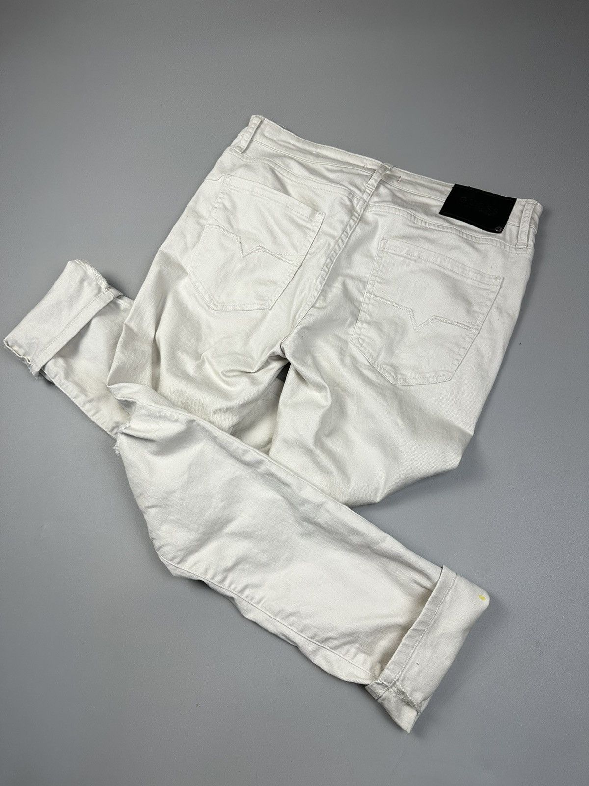 Guess Guess Skinny Fit Jeans White medium 32w Size US 32 / EU 48 - 1 Thumbnail