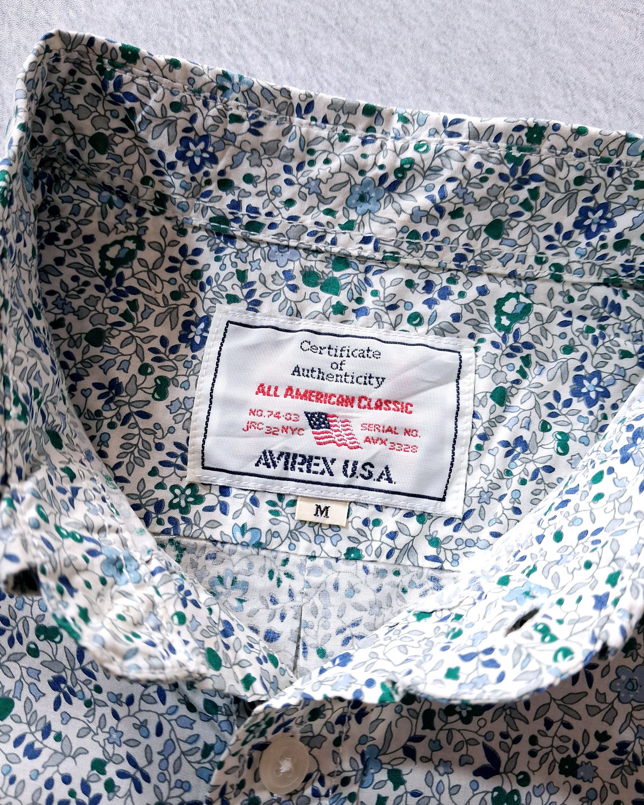 Avirex AVIREX FLORAL BUTTON DOWN SHIRT Size US M / EU 48-50 / 2 - 6 Thumbnail